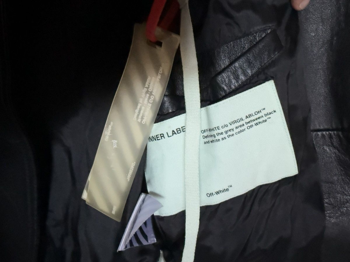 Off-White « The End » de Chirico biker jacket Size US S / EU 44-46 / 1 - 4 Thumbnail