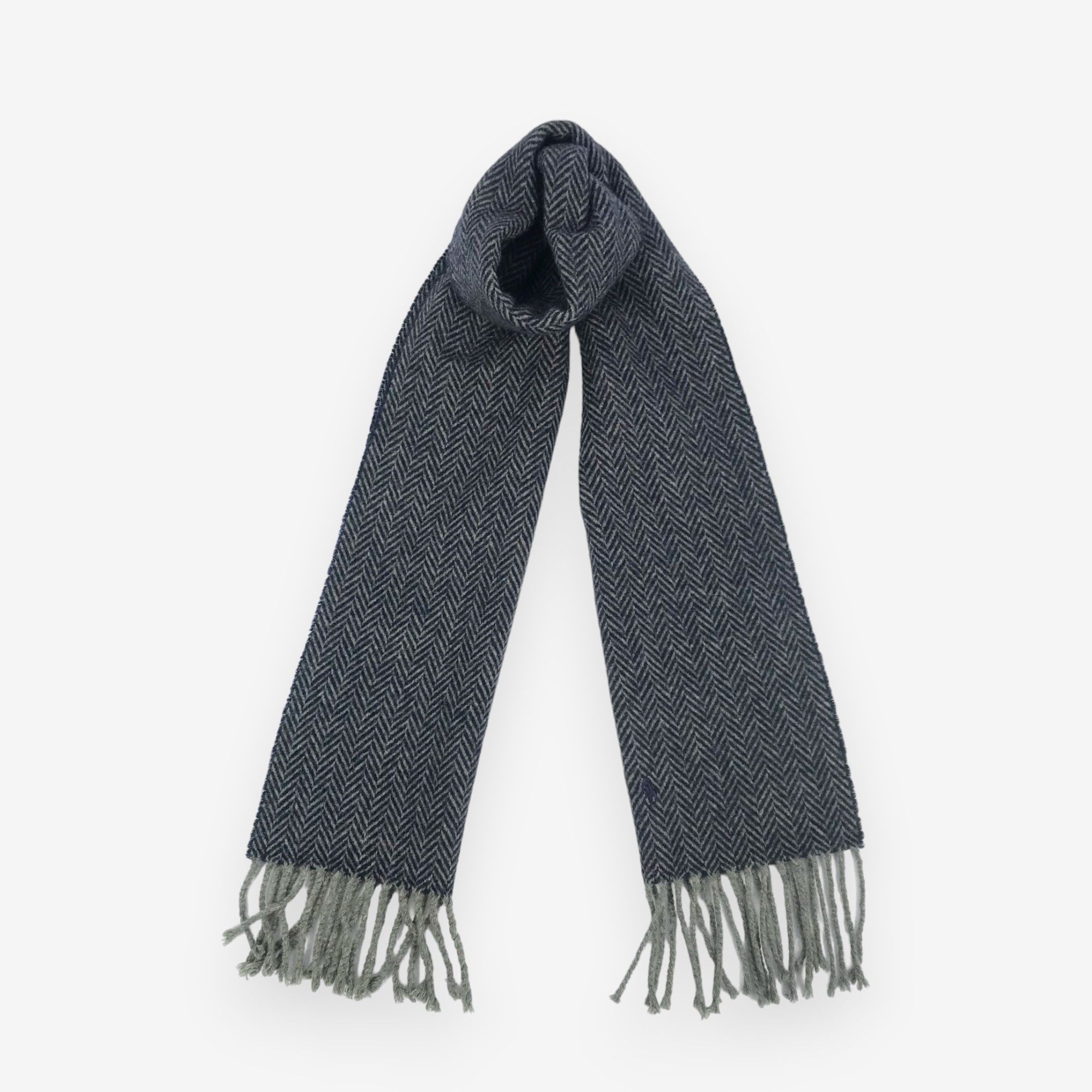 Polo Ralph Lauren Vintage Polo Ralph Lauren Scarf Muffler Wool Scarves Size ONE SIZE - 3 Thumbnail
