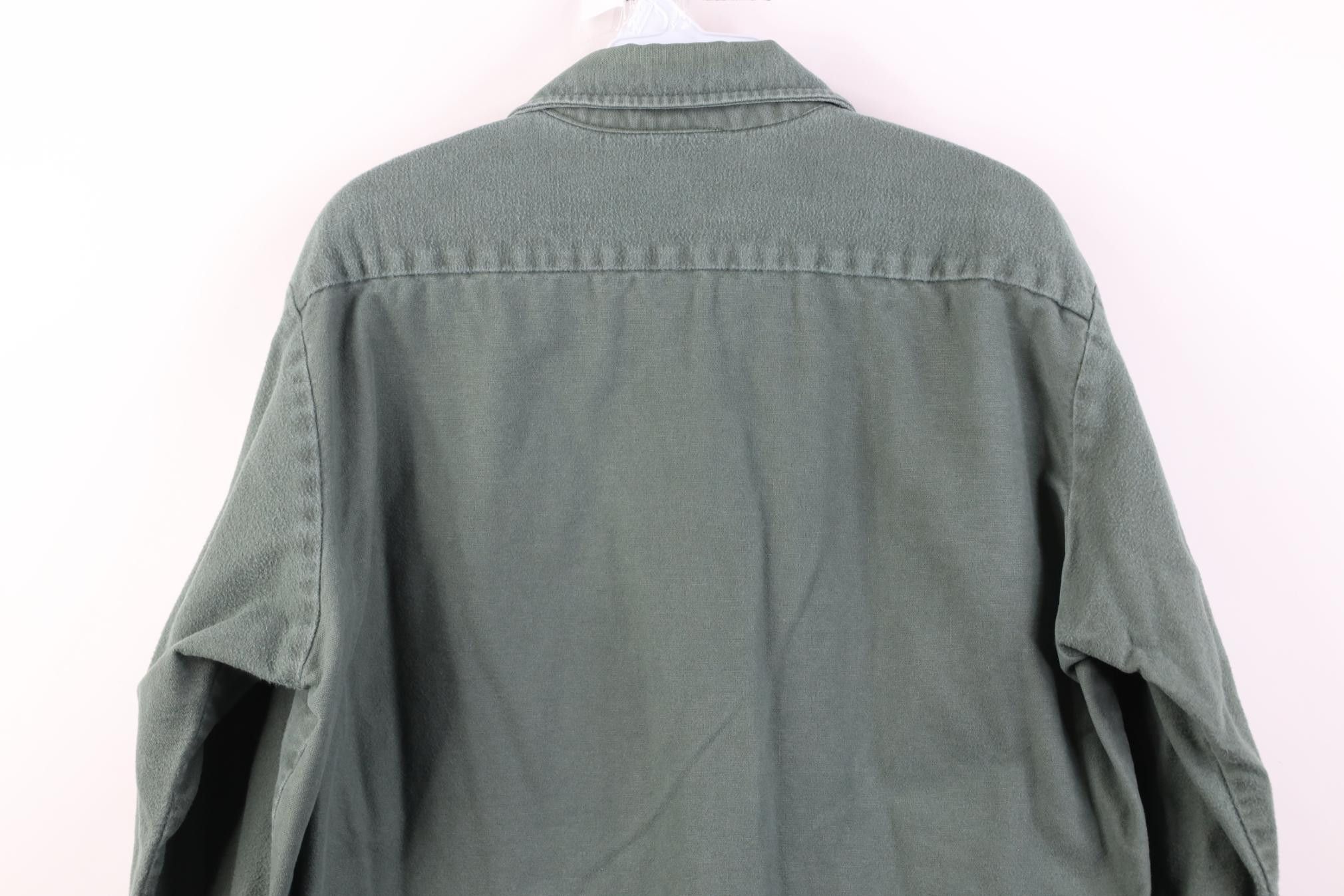 Vintage Vintage 90s Streetwear Deer Buck Chamois Cloth Button Shirt Size US L / EU 52-54 / 3 - 12 Thumbnail