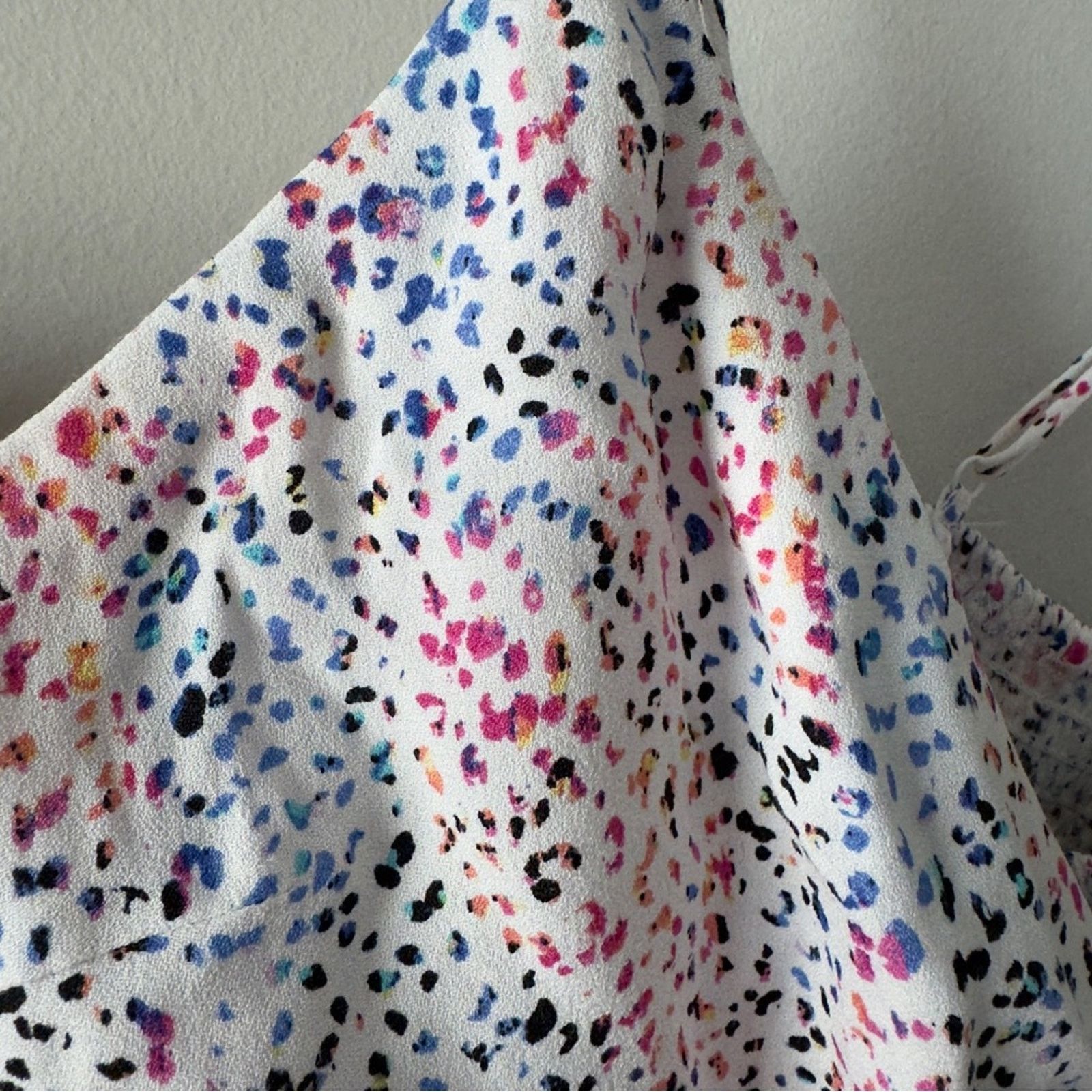 REVOLVE Revolve AFRM Multicolor Animal Print Crop Tie Front Camisole Size XL / US 12-14 / IT 48-50 - 7 Thumbnail