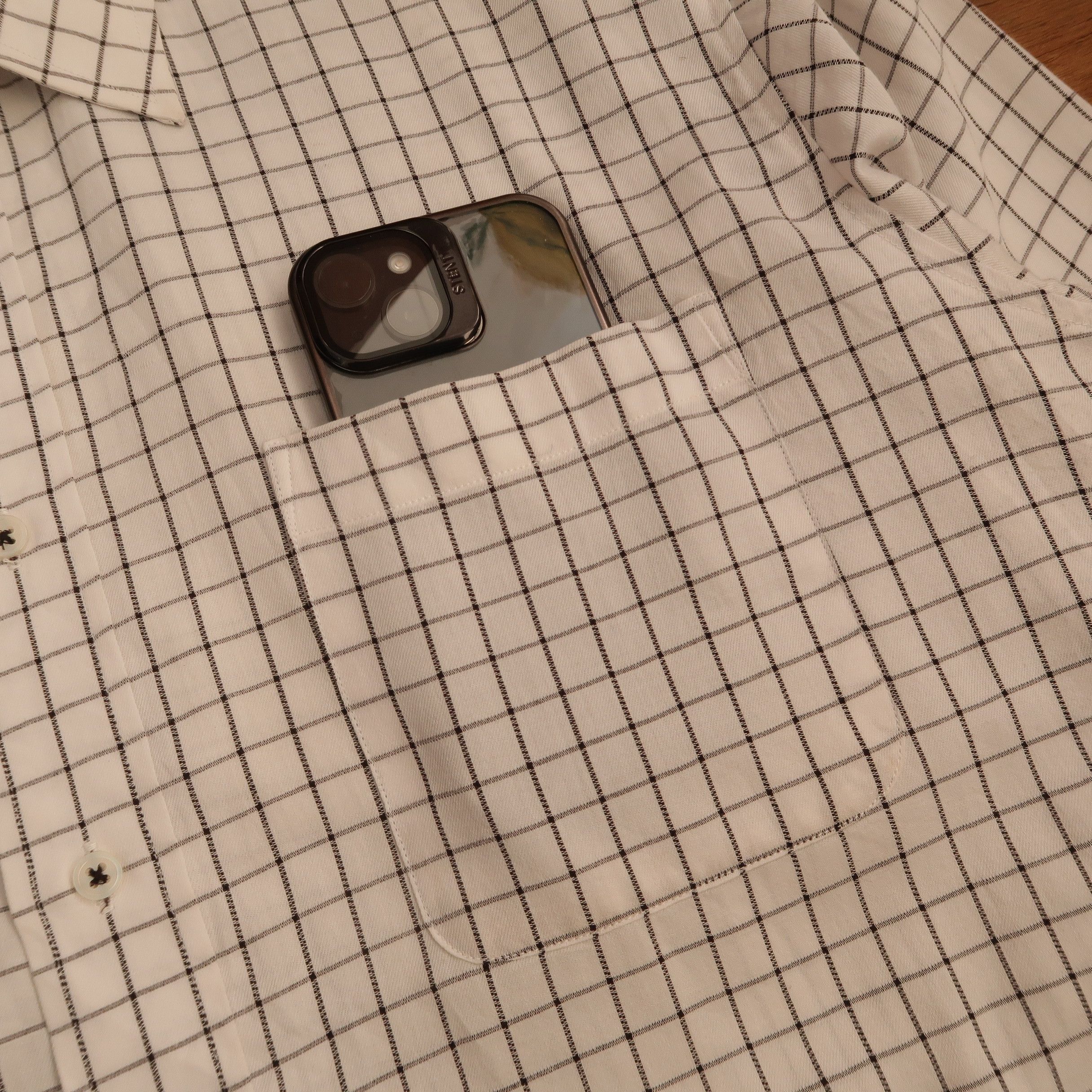 Yohji Yamamoto 90s Sacsny Y’Saccs Yohji Yamamoto Plaid Shirt Button Up Size US M / EU 48-50 / 2 - 6 Thumbnail