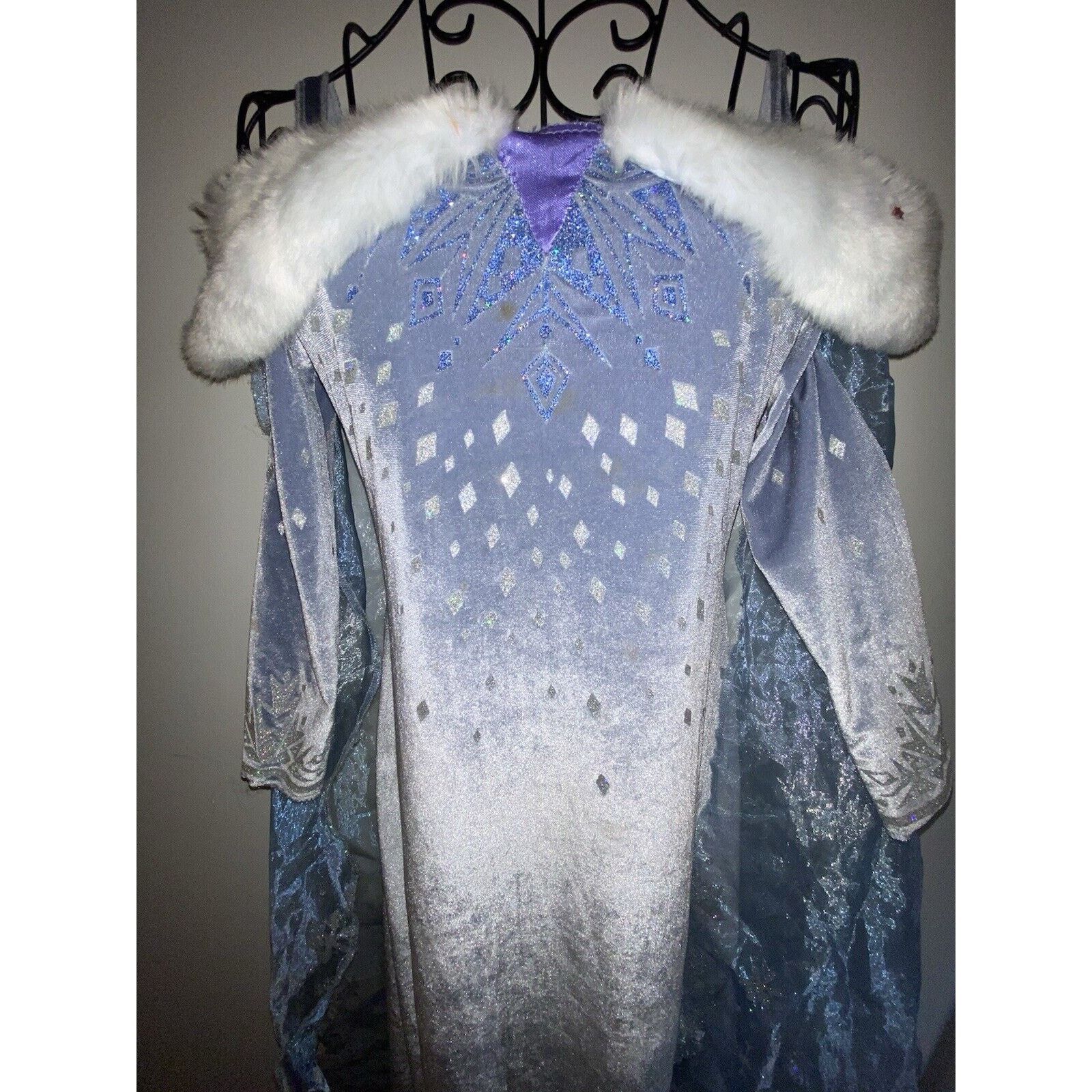 Disney Disney Collection Olaf's Elsa Costume Dress Child Size M 7/8 Size ONE SIZE - 2 Thumbnail