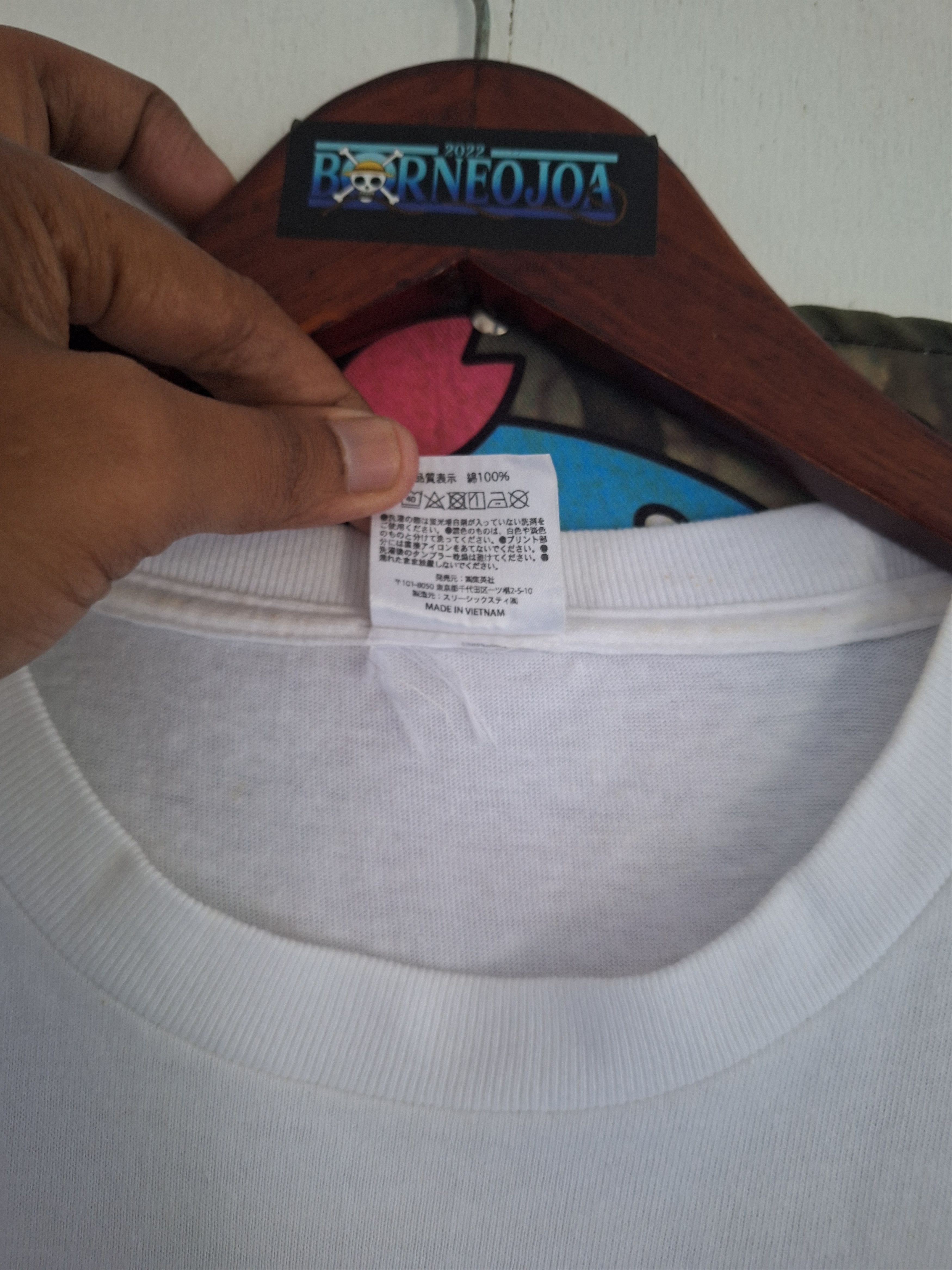 Anime Rare Hello One Piece Event Tee Size US L / EU 52-54 / 3 - 4 Thumbnail