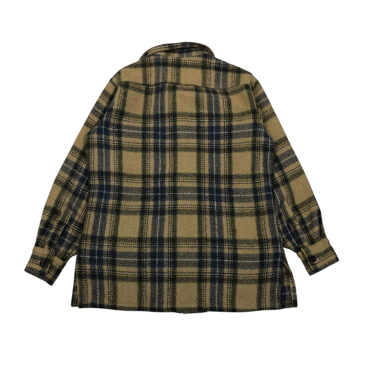 Japanese Brand 🔥VINTAGE FLANNEL SHIRT JACKET TARTAN JM ISSEY MIYAKE Size US M / EU 48-50 / 2 - 2 Thumbnail