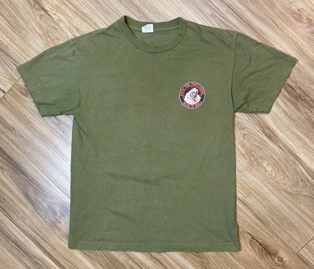 Fuck The Population FTP Made In Hell Tee Size US M / EU 48-50 / 2 - 3 Thumbnail