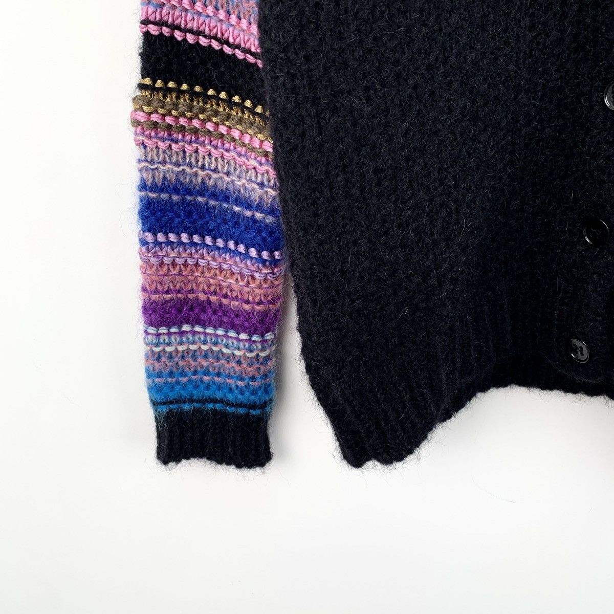 Saint Laurent Paris Saint Laurent Mohair Long Sleeve Knit Cardigan Coat K26WX Size XS / US 0-2 / IT 36-38 - 5 Thumbnail