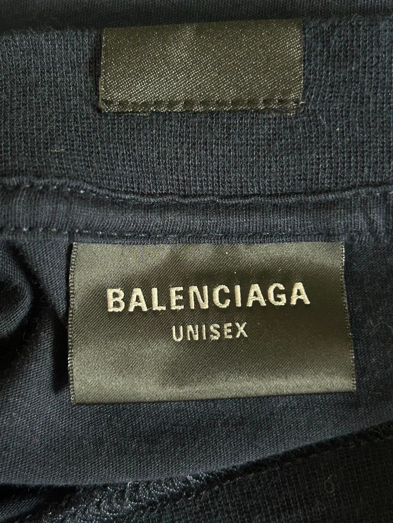 Balenciaga Balenciaga Short sleeve t23fall new be nice old frayed hol Size US S / EU 44-46 / 1 - 4 Thumbnail