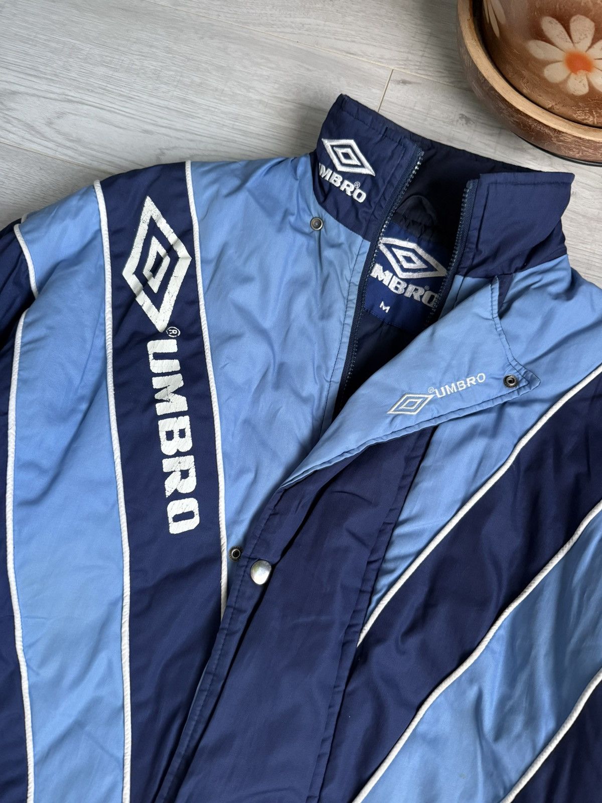 Umbro × Vintage Vintage soccer jerseys Jacket England Umbro Jacket parka 90s Size US M / EU 48-50 / 2 - 3 Thumbnail