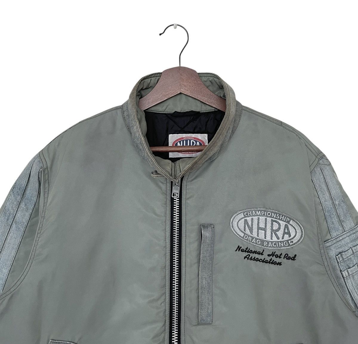 Vintage Vintage NHRA Drag Racing Jacket 1990s Size US XL / EU 56 / 4 - 7 Thumbnail