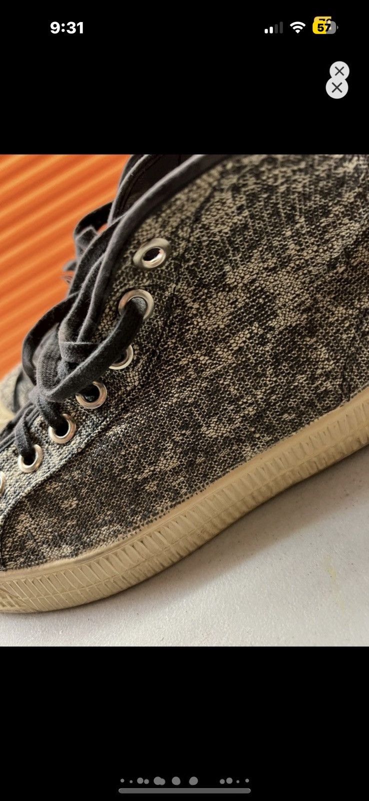 Matthew Miller ***FINAL DROP***RARE MATTHEW MILLER X NOVESTA HIGH TOP 43/10 Size US 10.5 / EU 43-44 - 8 Thumbnail