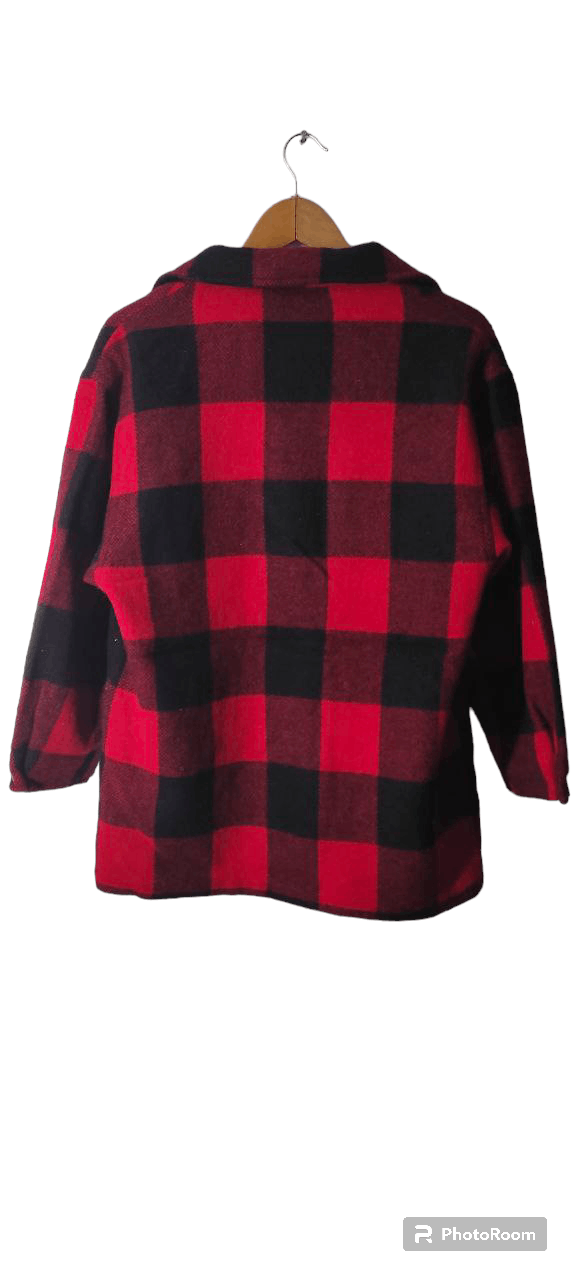 Woolrich Woolen Mills THE WOOLRICH WOOLEN MILLS MADE IN USA TARTAN WOOL JACKET Size M / US 6-8 / IT 42-44 - 8 Thumbnail