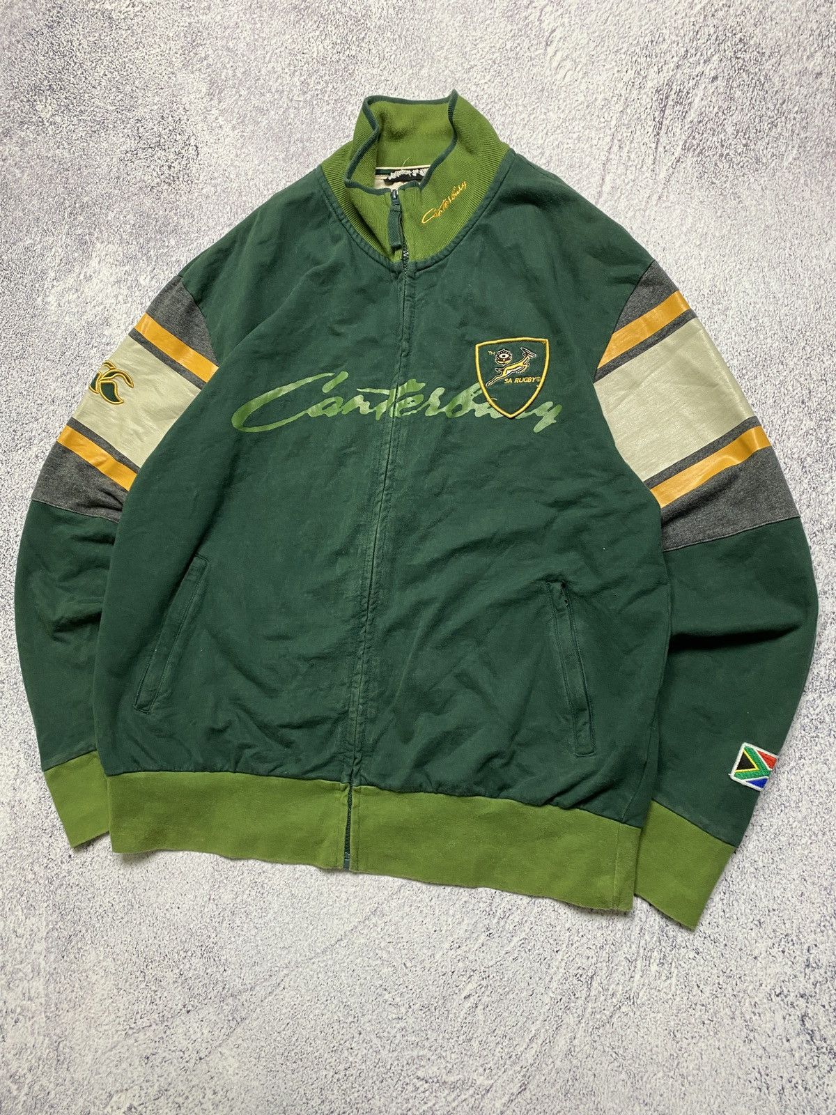Canterbury of New Zealand Vintage Canterbury Of New Zealand Track Jacket Rugby Size US L / EU 52-54 / 3 - 2 Thumbnail