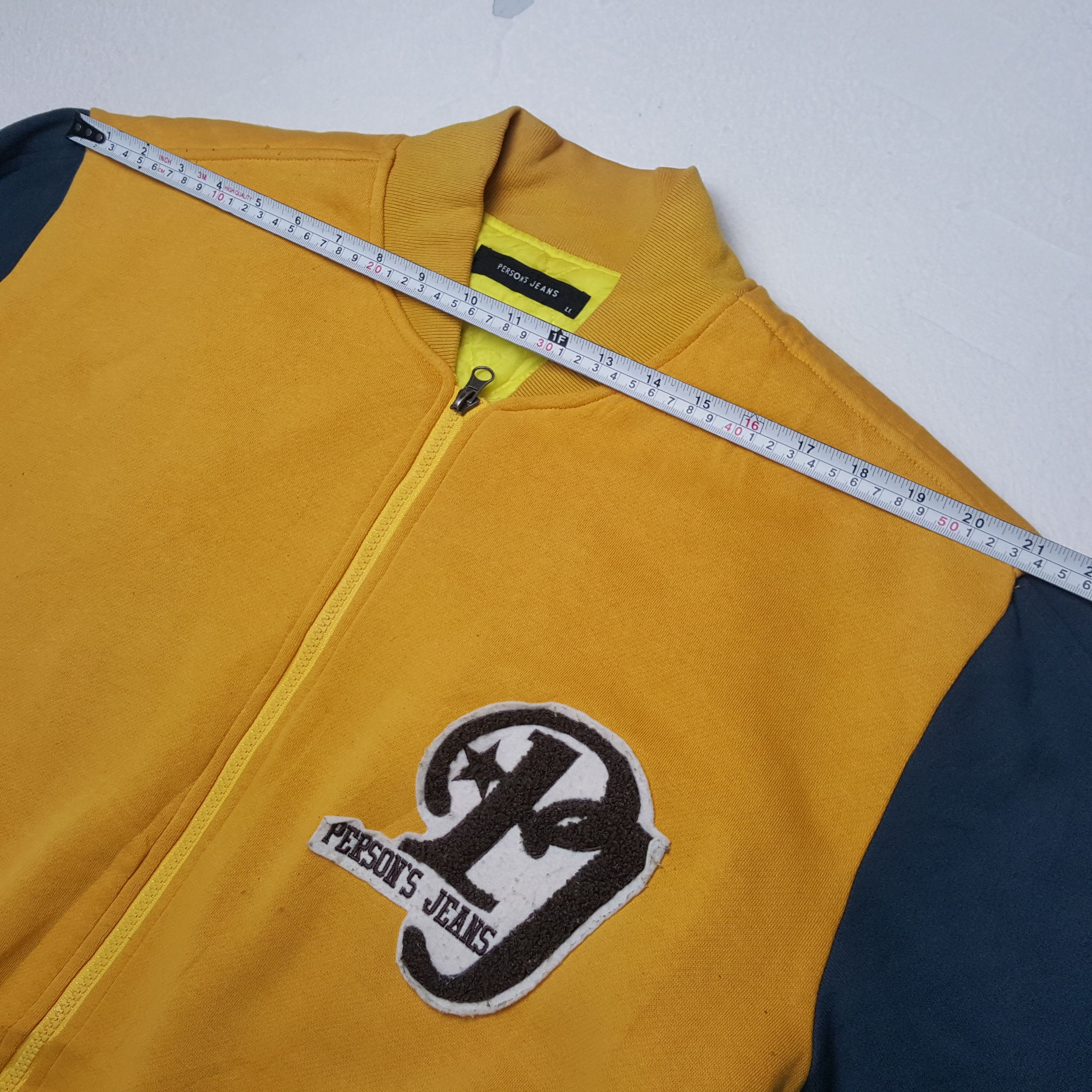 PERSON'S × Vintage PERSON'S JEAN Streetwear Winter Style Varsity Jacket Size US L / EU 52-54 / 3 - 5 Thumbnail