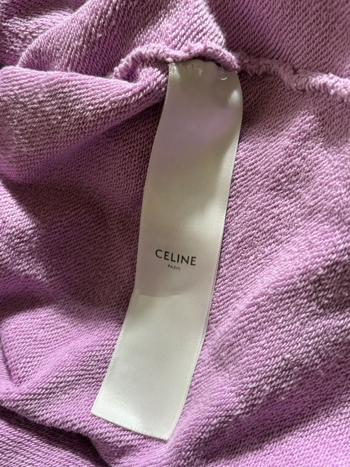 Celine Celine Classic Pink Logo Hoodie - Size M Size US M / EU 48-50 / 2 - 4 Thumbnail