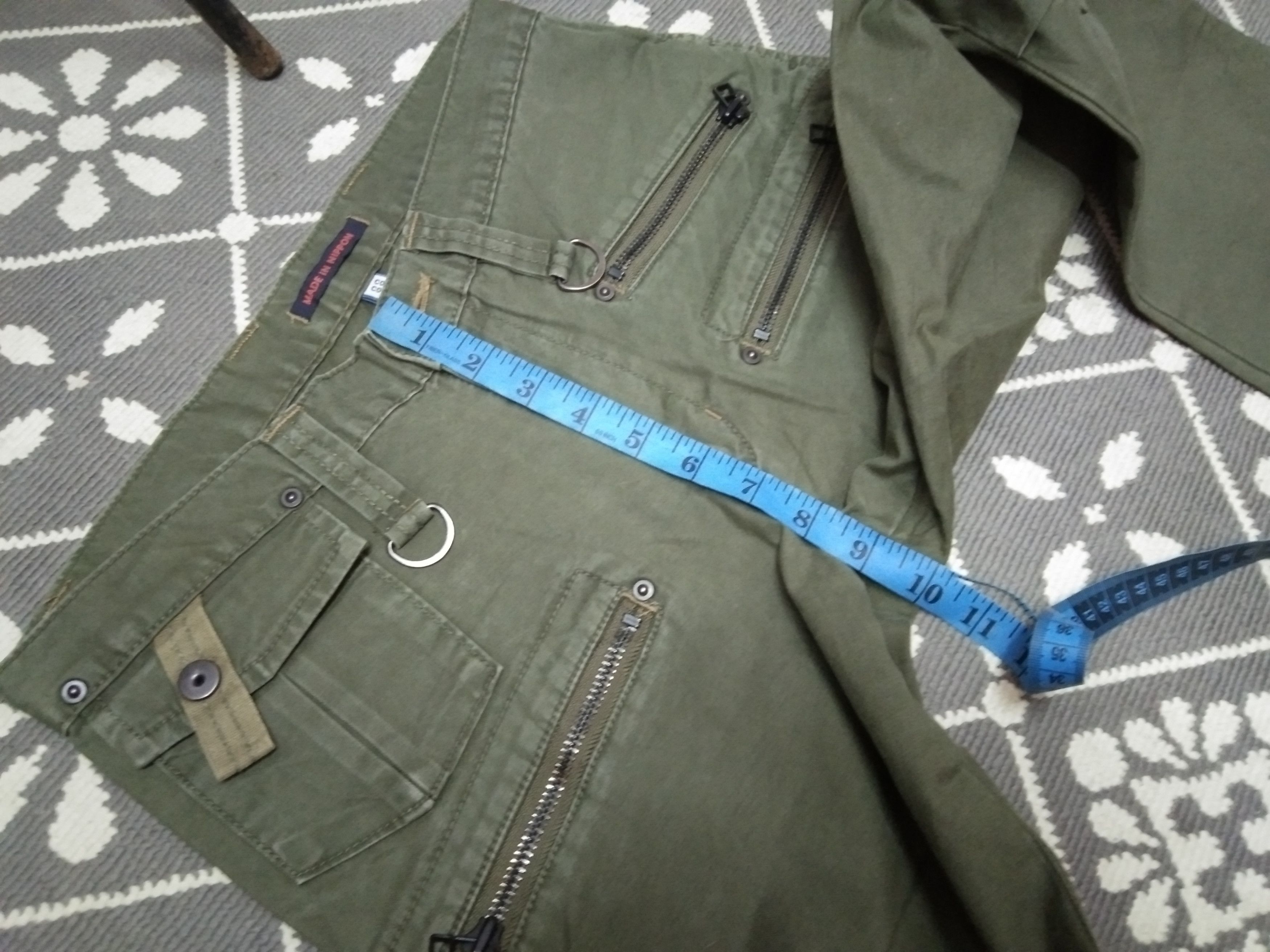 Japan Blue × Japanese Brand × Vintage MADE IN NIPPON BLUEWAY BELL BOTTOM MILITARY STYLE PANT Size US 30 / EU 46 - 12 Thumbnail