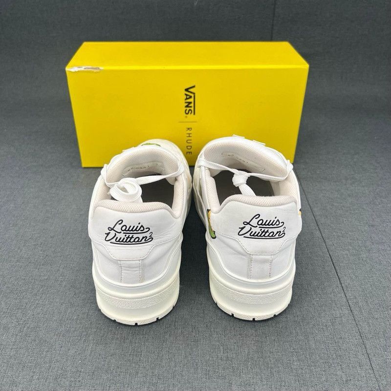 Louis Vuitton Nigo x Louis Vuitton Low-Top Fashion Sneakers -2508 Size US 8 / EU 41 - 3 Thumbnail
