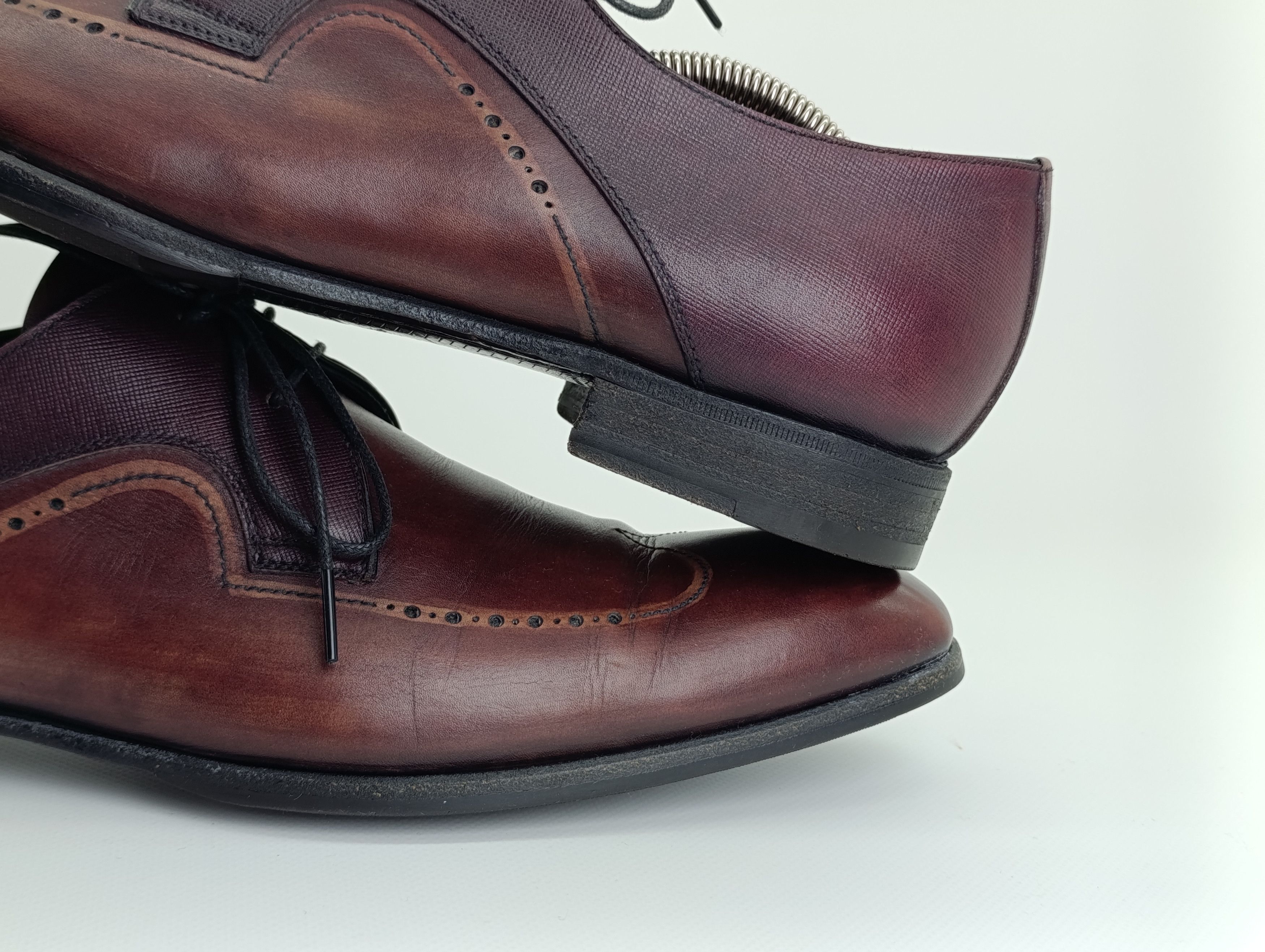 Barrett BARRETT ITALIAN LEATHER FORMAL DERBY Size US 12.5 / EU 45-46 - 4 Thumbnail