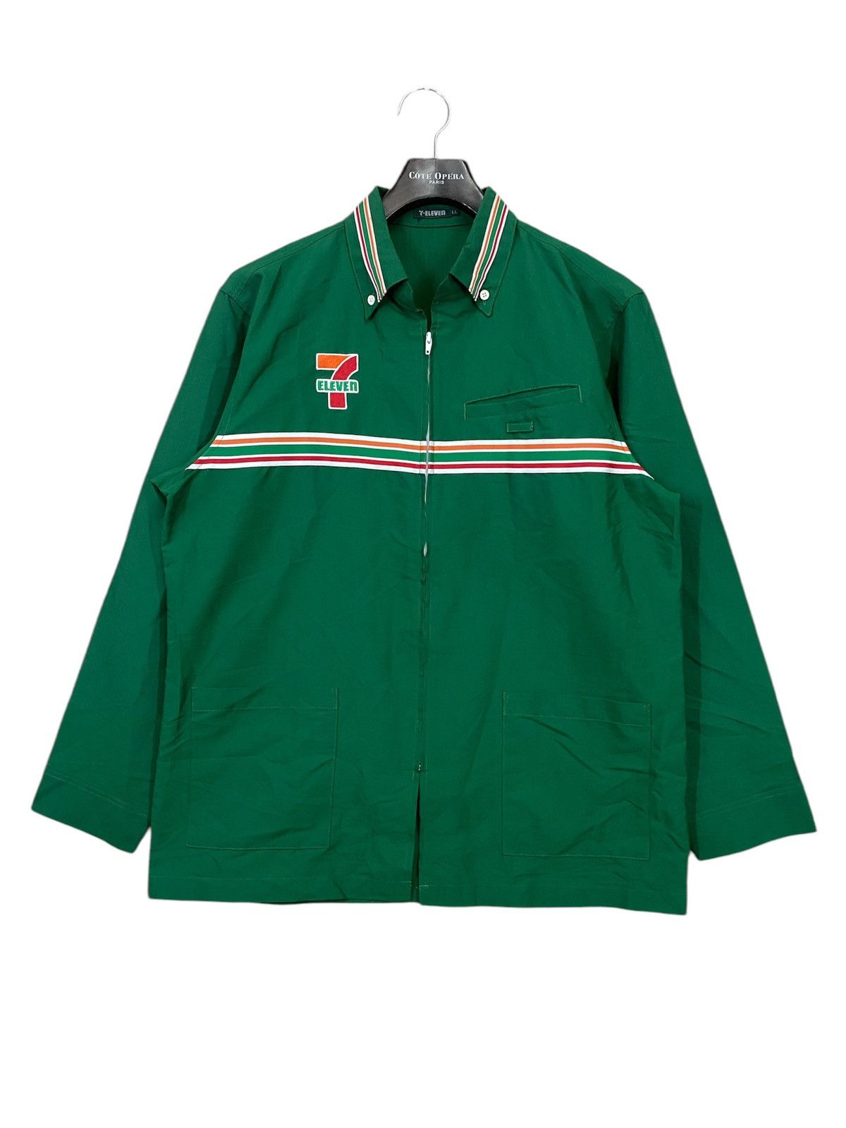 Japanese Brand 7 eleven zip up very rare Size US XL / EU 56 / 4 - 1 Thumbnail