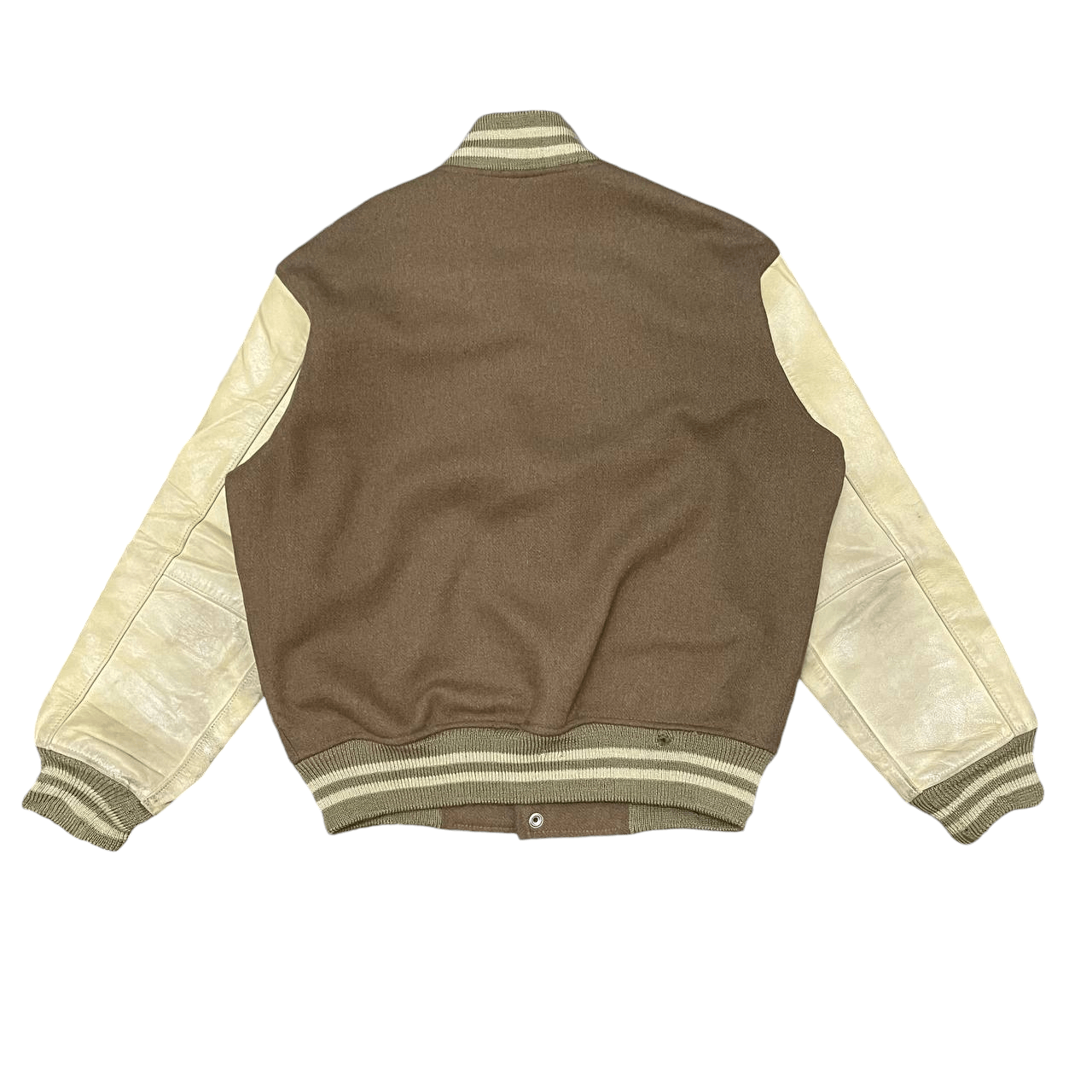Vintage Vintage AX Wool Leather Varsity Jacket Size US M / EU 48-50 / 2 - 14 Thumbnail