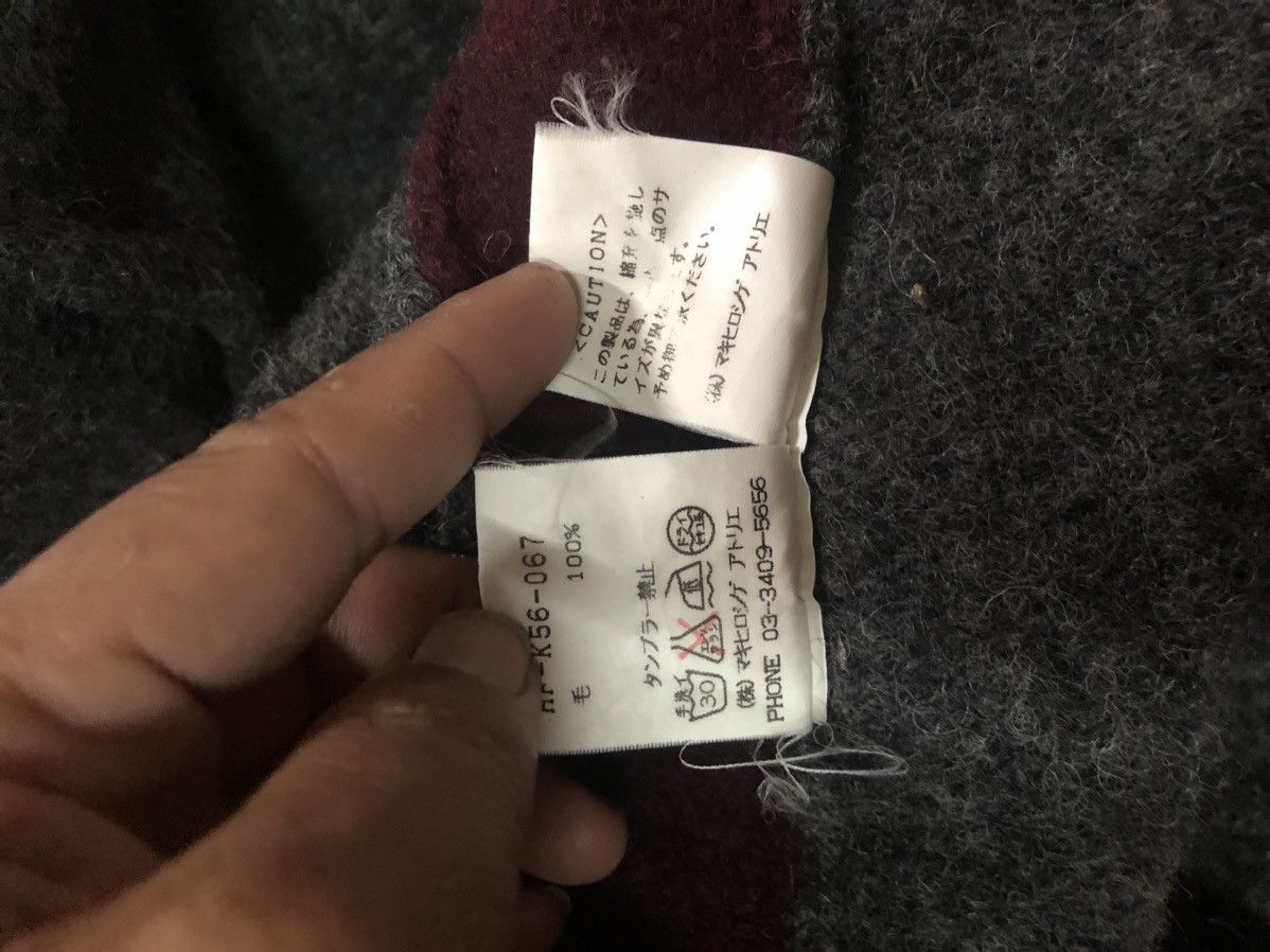 gomme Maki Hiroshige Atelier Wool Double Breast Coat Size M / US 6-8 / IT 42-44 - 3 Thumbnail
