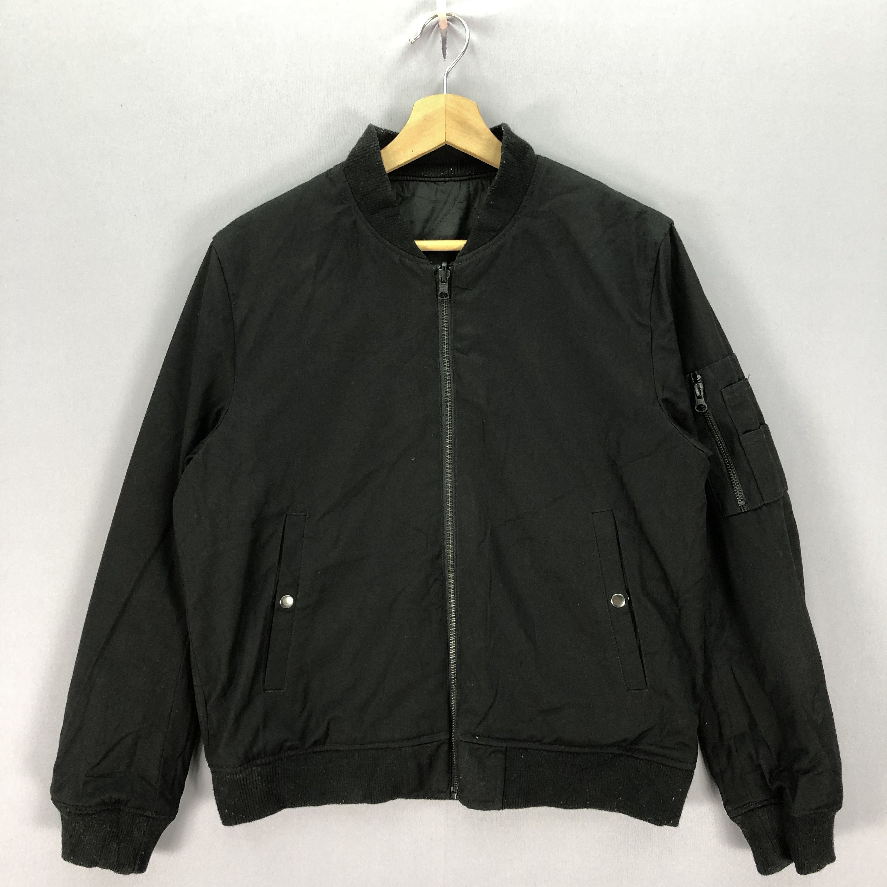 Japanese Brand Vintage Rageblue Reversible Air Force Quilted Bomber Jacket Size US M / EU 48-50 / 2 - 5 Thumbnail