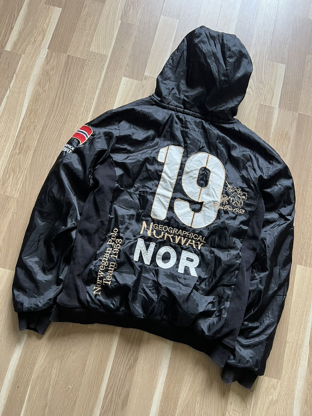 Polo Ralph Lauren Vintage ralph lauren style jacket big logo norway number 19 Size US L / EU 52-54 / 3 - 8 Thumbnail