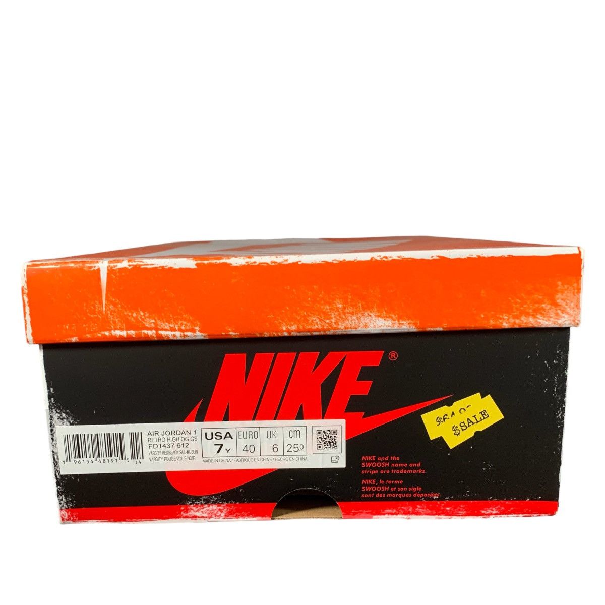 Jordan Brand Air Jordan 1 Retro High Og Lost & Found Chicago Sneakers Size US 7 / EU 40 - 7 Thumbnail