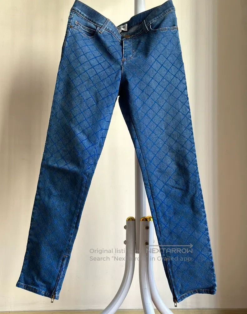 Chanel Chanel Diamond check jeans Size 25" / US 0 / IT 36 - 2 Thumbnail