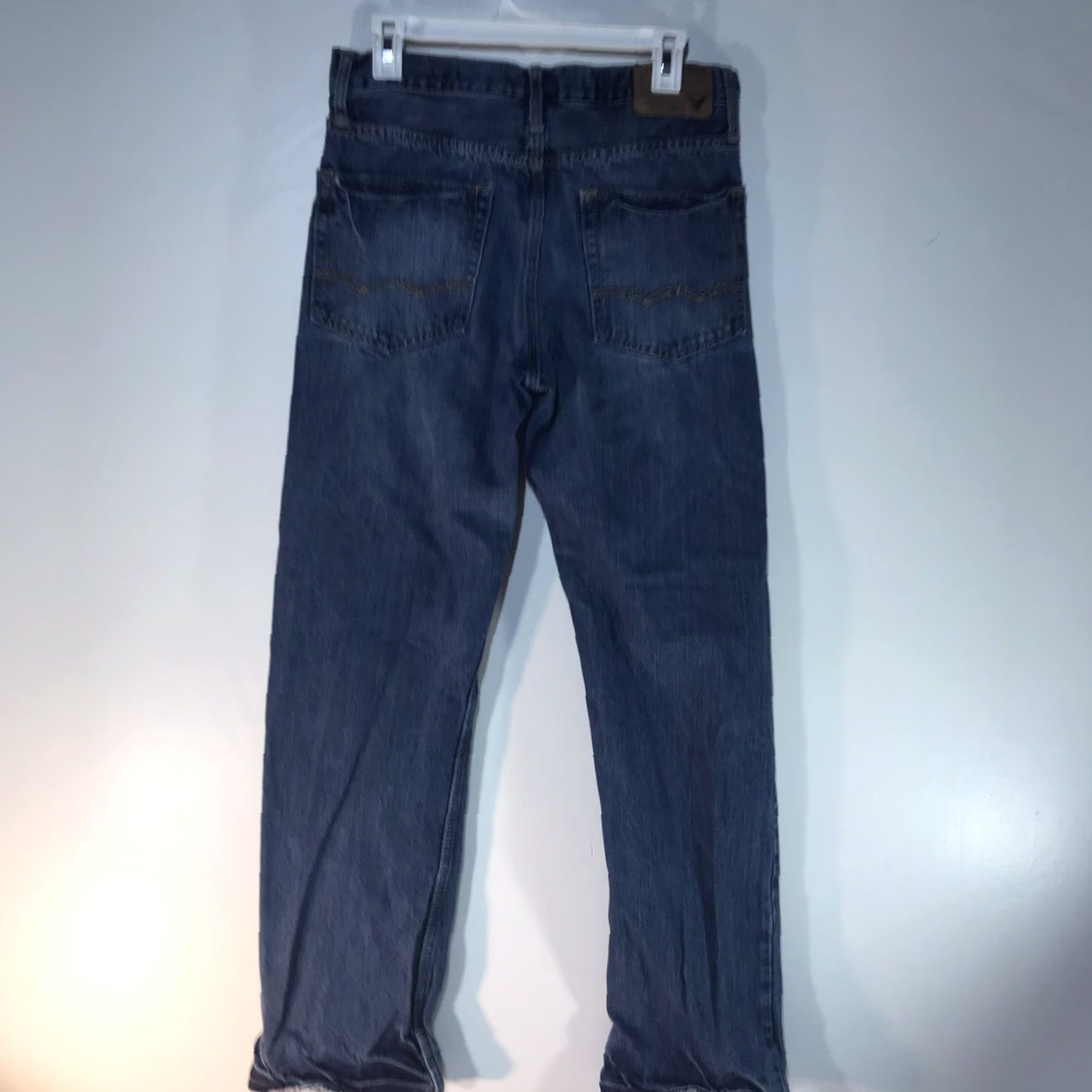 American Eagle Outfitters VINTAGE American Eagle Relaxed Fit Jeans Men 30X32 Blue Cotton Medium Wash Grunge Size US 30 / EU 46 - 4 Thumbnail