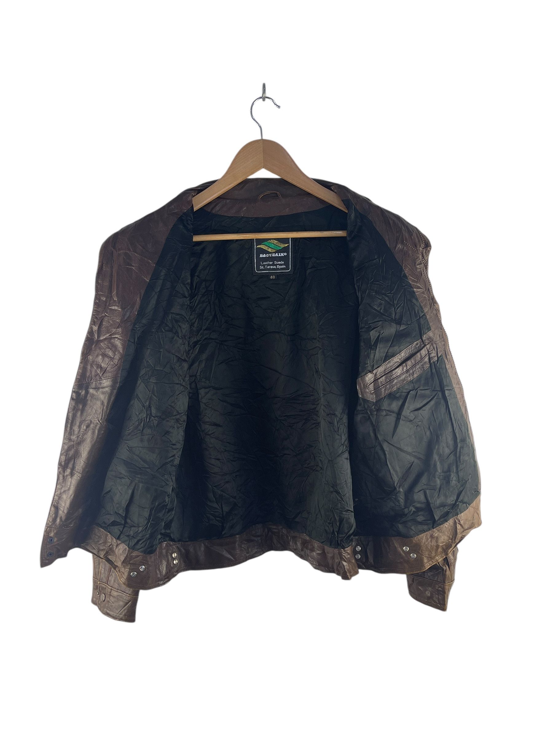 Vintage Vintage Eastrain Leather Suede St Teresa Spain Jacket Size US M / EU 48-50 / 2 - 3 Thumbnail
