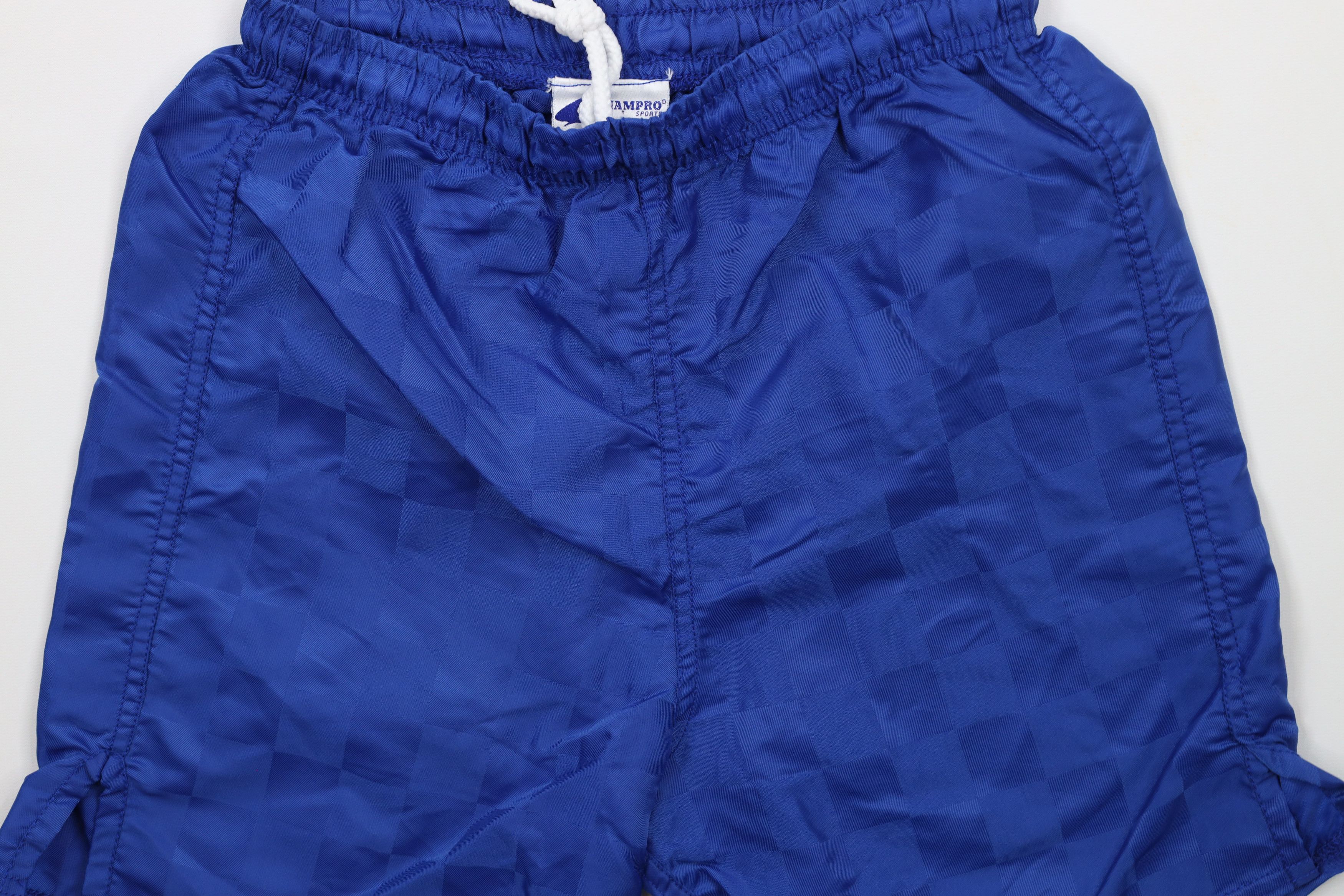 Vintage Vintage 90s Streetwear Running Jogging Soccer Shorts Blue Size US 28 / EU 44 - 3 Thumbnail