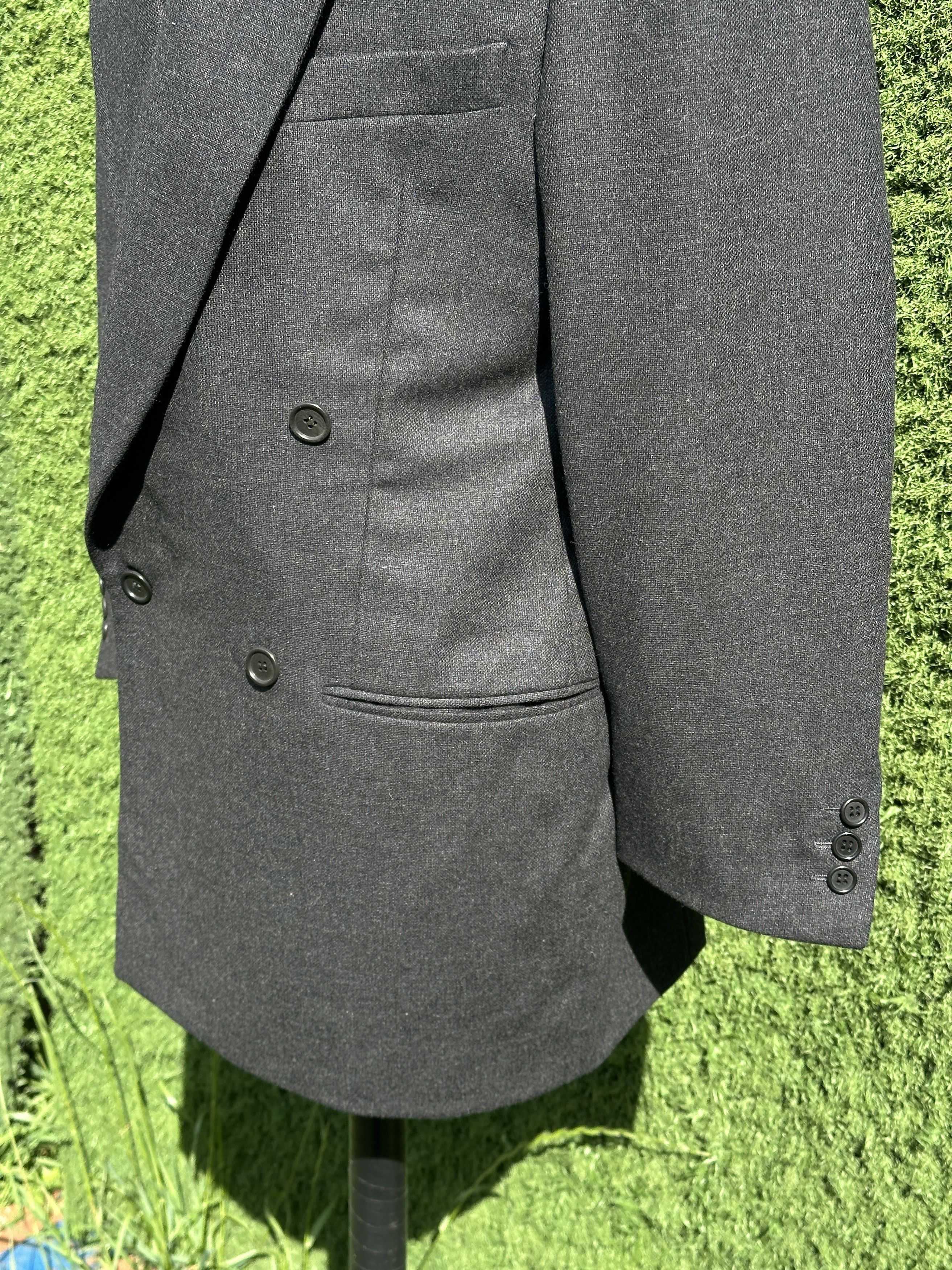 Giorgio Armani Giorgio Armani Black Label Wool Cashmere Double Breasted 50 Size 50R - 13 Thumbnail