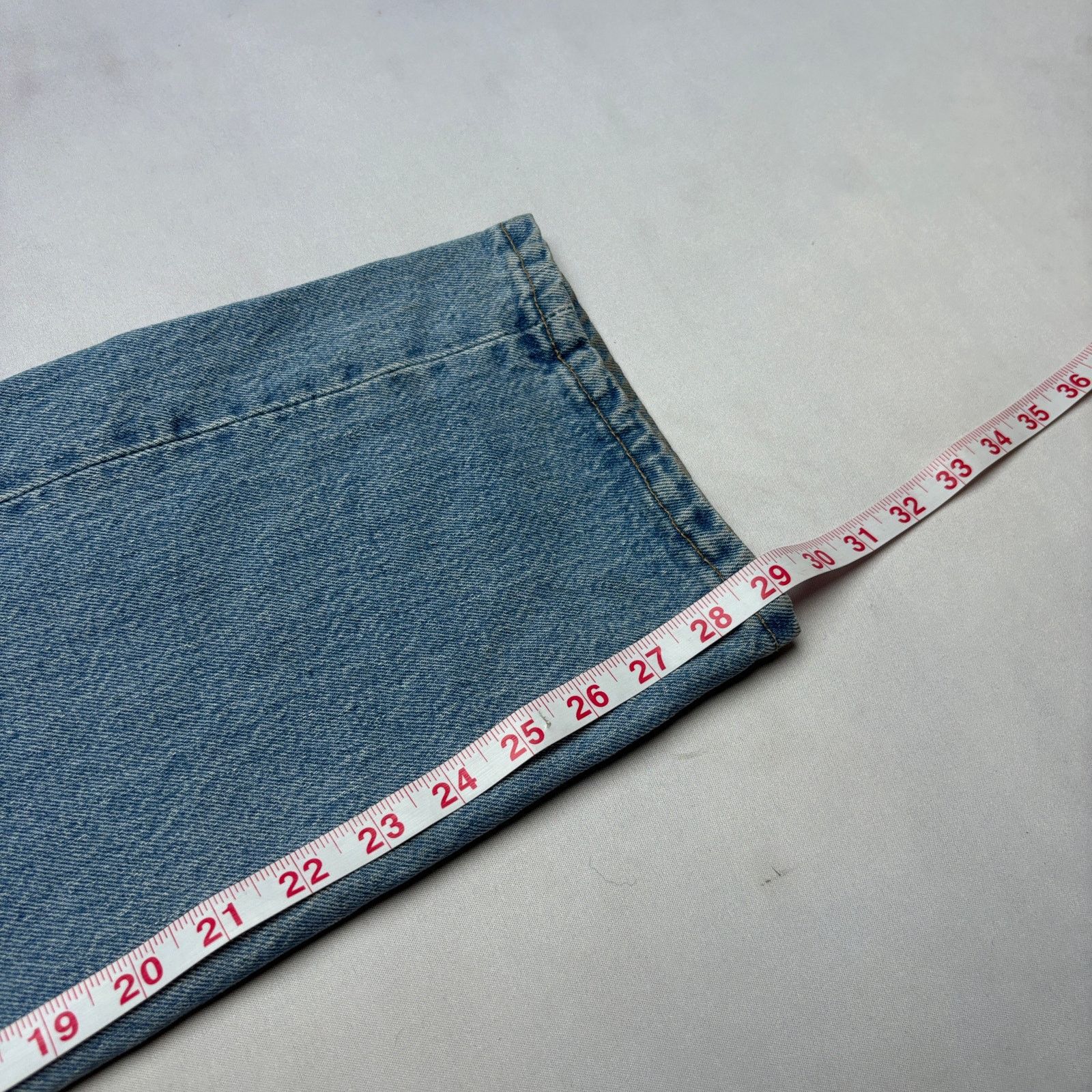 Levi's Vintage 90s Levi's 501 Straight Leg Jeans 33x29 Made in USA Size US 33 - 7 Thumbnail
