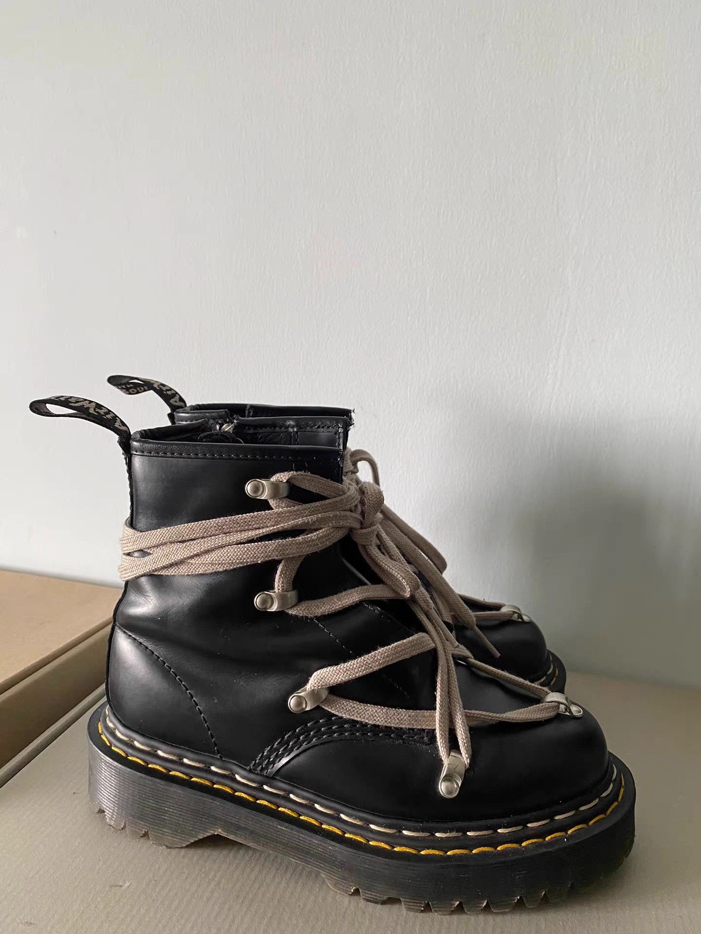 Rick Owens Rick Owens x Dr. Martens boots Size US 6.5 / IT 36.5 - 2 Thumbnail