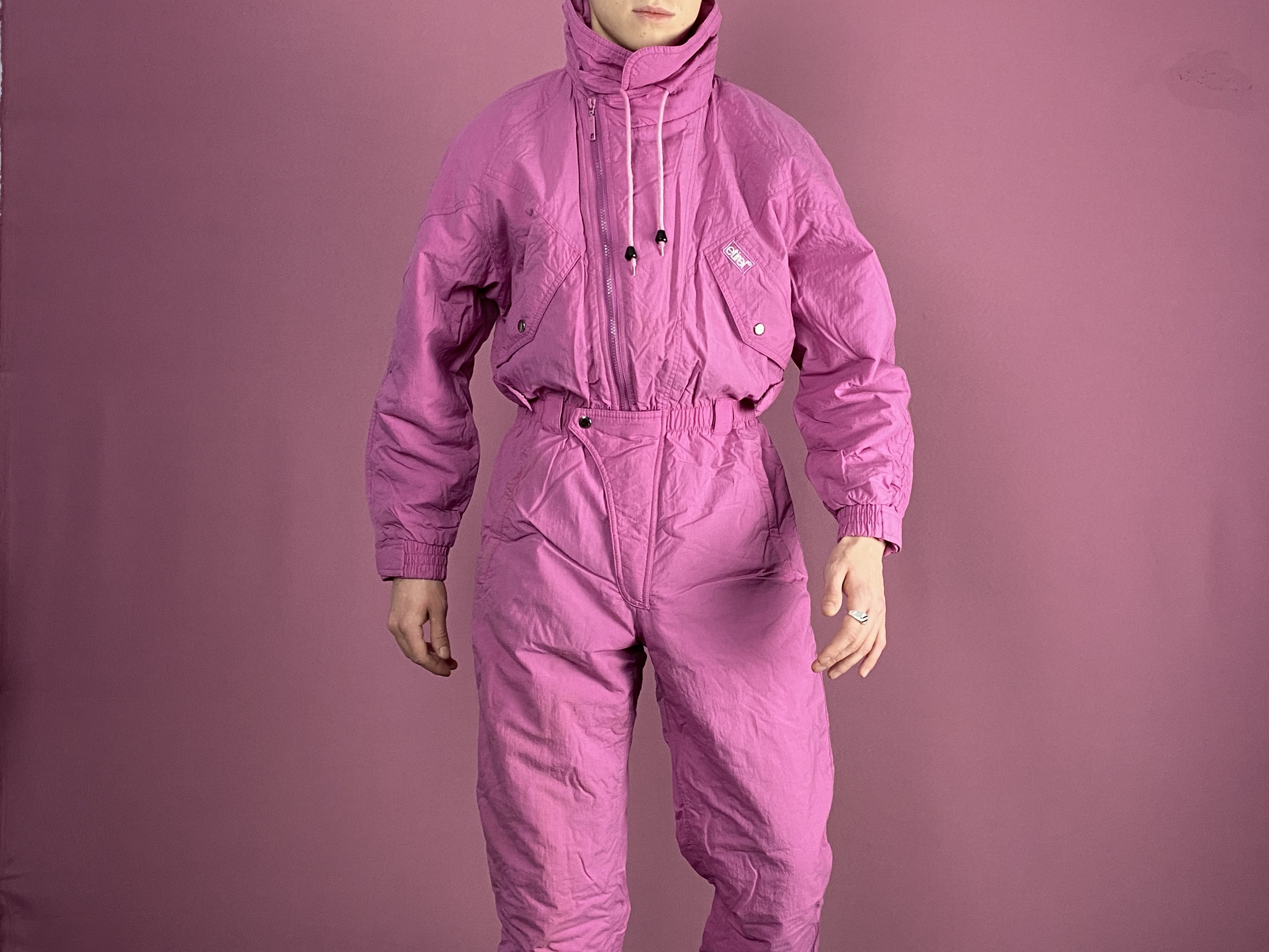 Vintage 90s Etirel Vintage Men's One Piece Ski Suit - S Size US S / EU 44-46 / 1 - 1 Thumbnail