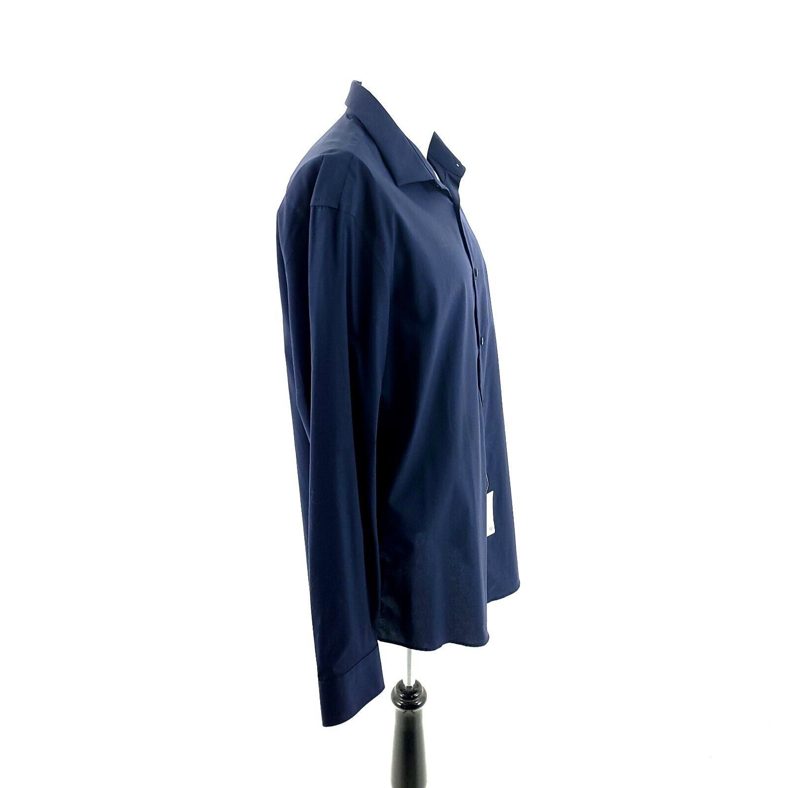 Calibrate NEW Calibrate XL Dark Blue Non Iron Button Front Dress Shirt Size US XL / EU 56 / 4 - 5 Thumbnail