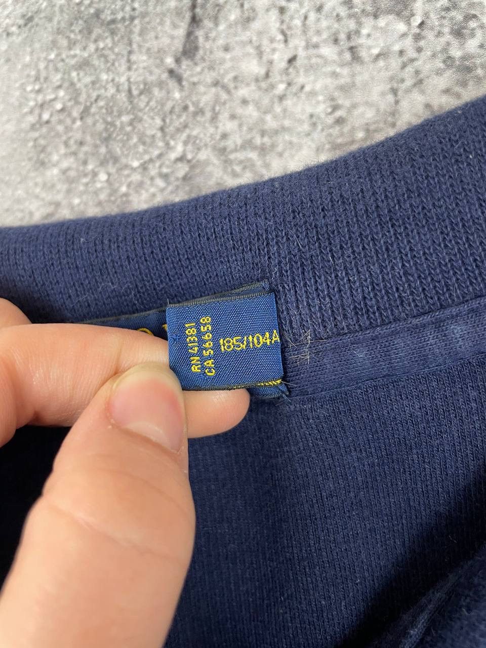 Polo Ralph Lauren Polo Ralph Lauren Men Vintage Sweatshirt Navy Size US XL / EU 56 / 4 - 5 Thumbnail