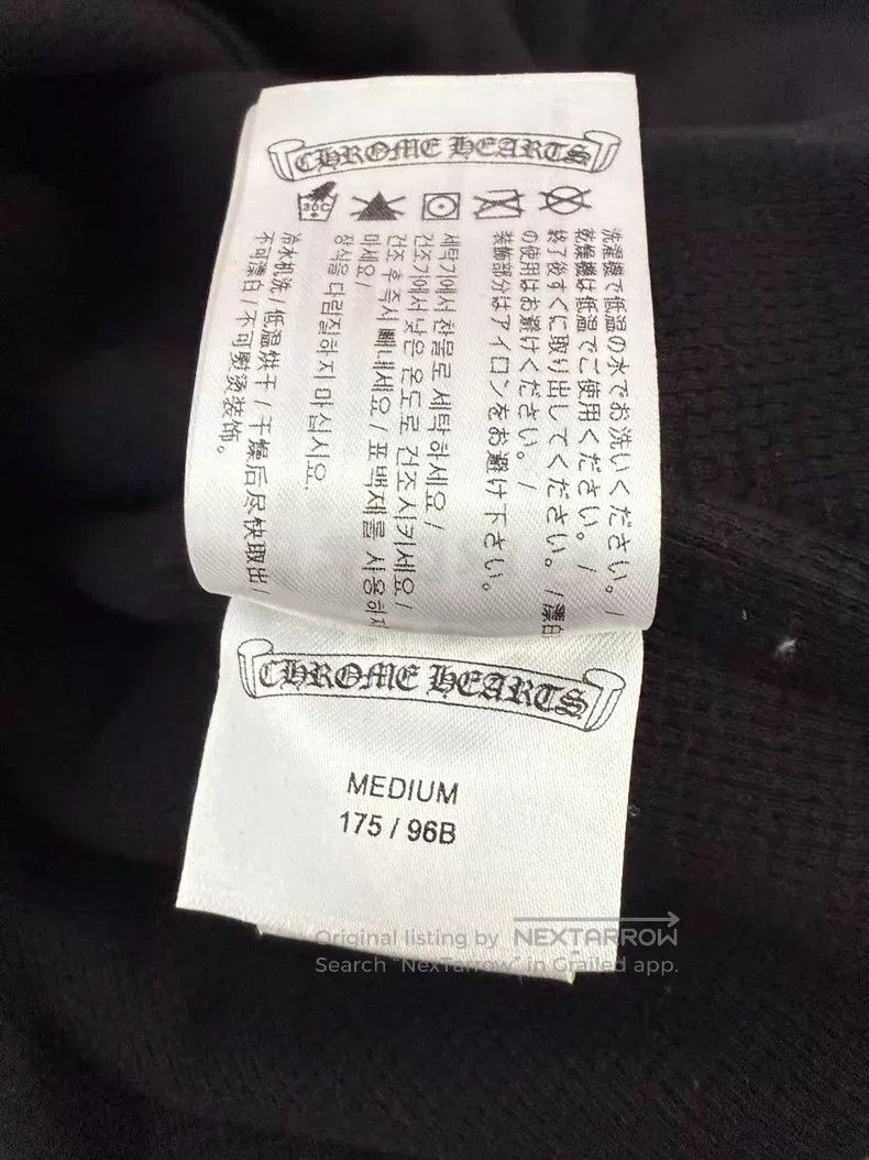 Chrome Hearts CHROME HEARTS Size M Horseshoe-printed qilin-armed zip-up j Size US M / EU 48-50 / 2 - 6 Thumbnail