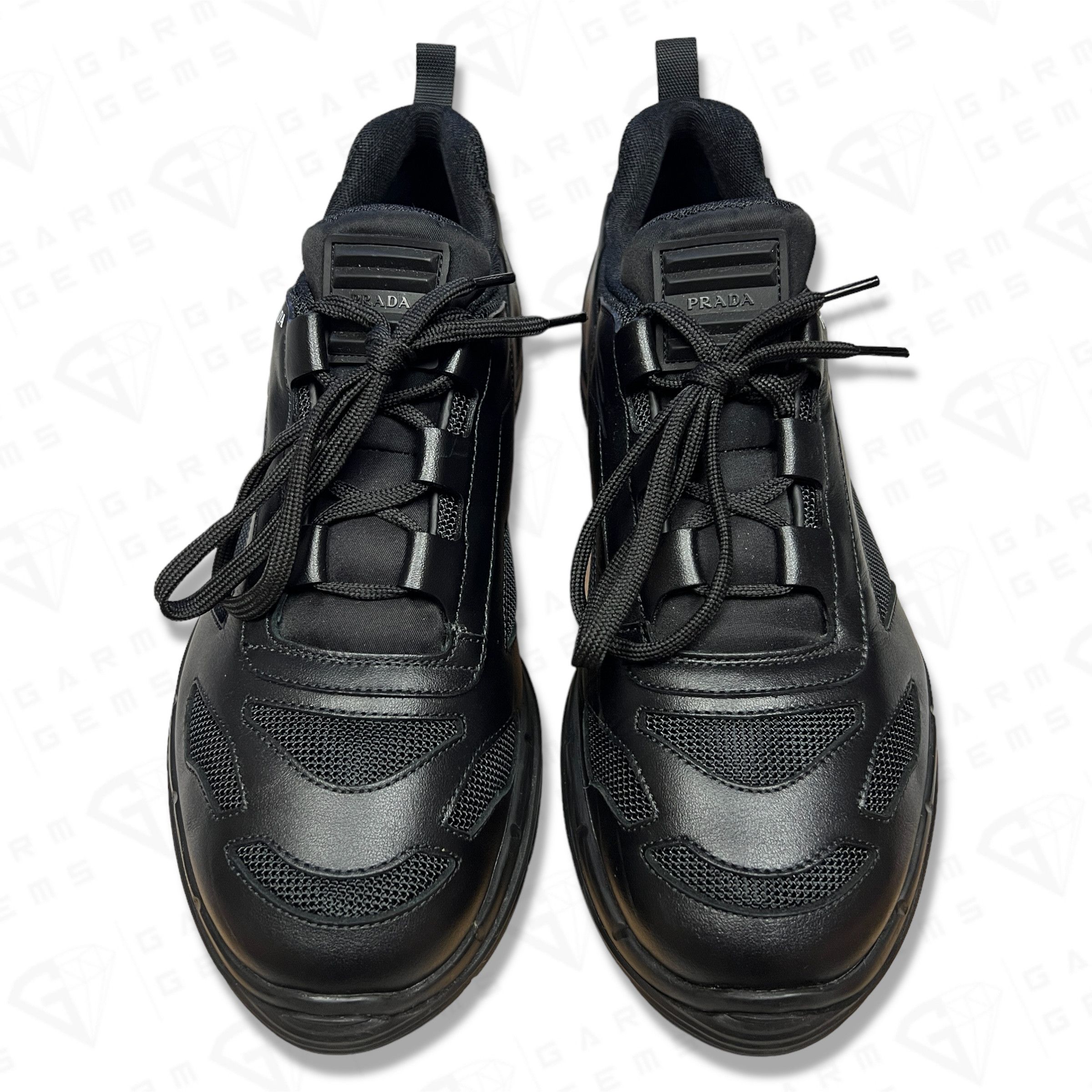 Prada Prada Geometric Panelled Low Top Twist Trainers Size US 10 / EU 43 - 6 Thumbnail