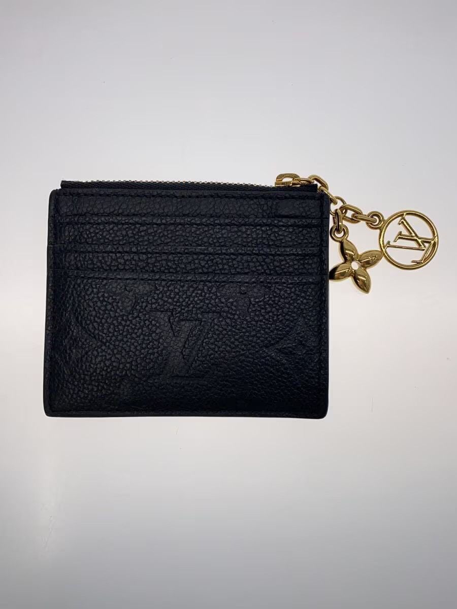 Louis Vuitton Louis Vuitton Leather Coin Case Black Size ONE SIZE - 2 Thumbnail