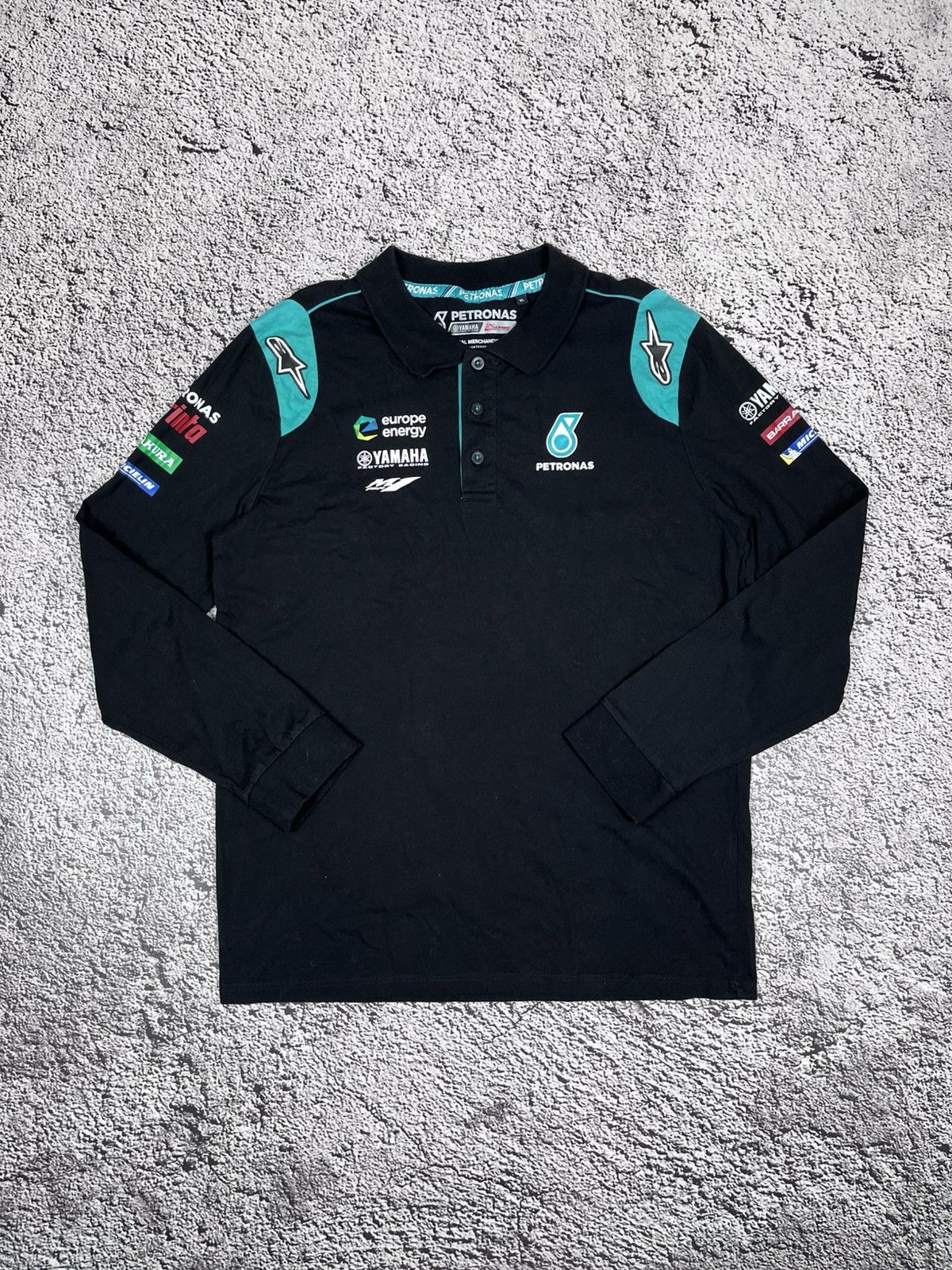 Alpinestars Petronas Yamaha Factory Alpinestars longsleeve polo shirt XL Size US XL / EU 56 / 4 - 1 Thumbnail