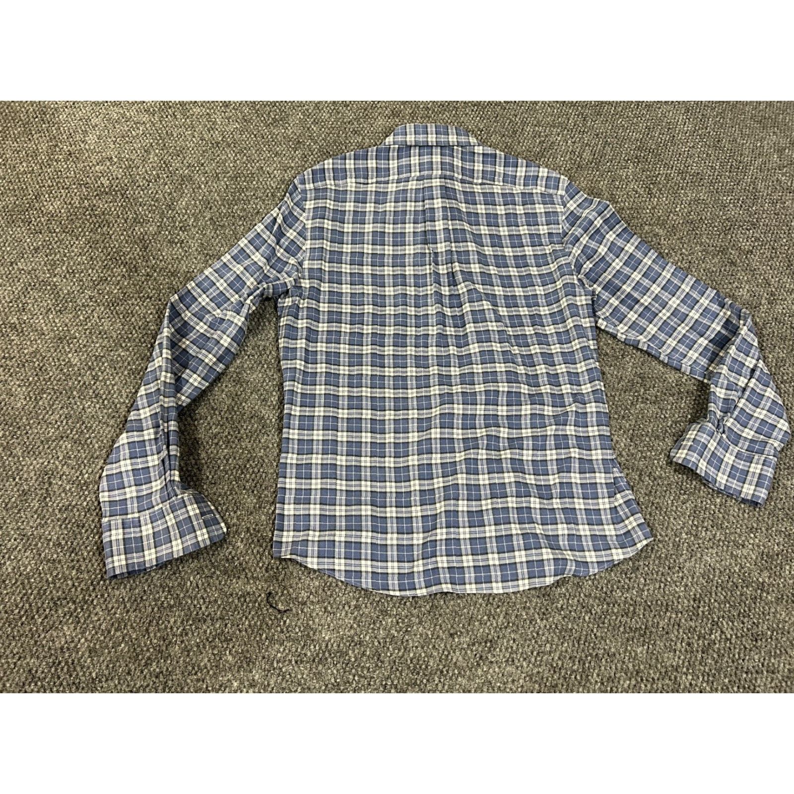 Ralph Lauren Lauren Ralph Lauren Button-Up Shirt Mens Small Blue White Plaid Long Sleeve Button-Down Collar Classic Cotton Size US S / EU 44-46 / 1 - 5 Thumbnail