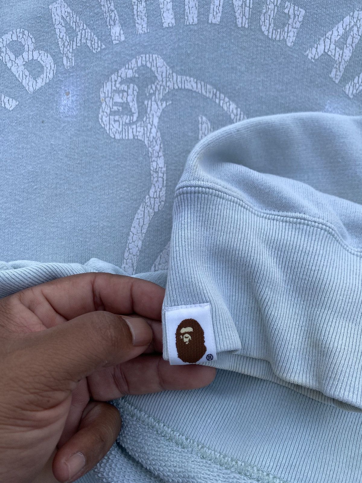 Bape Rare BAPE with the "Ape Shall Never Kill Ape" Hoodie Size US M / EU 48-50 / 2 - 20 Thumbnail