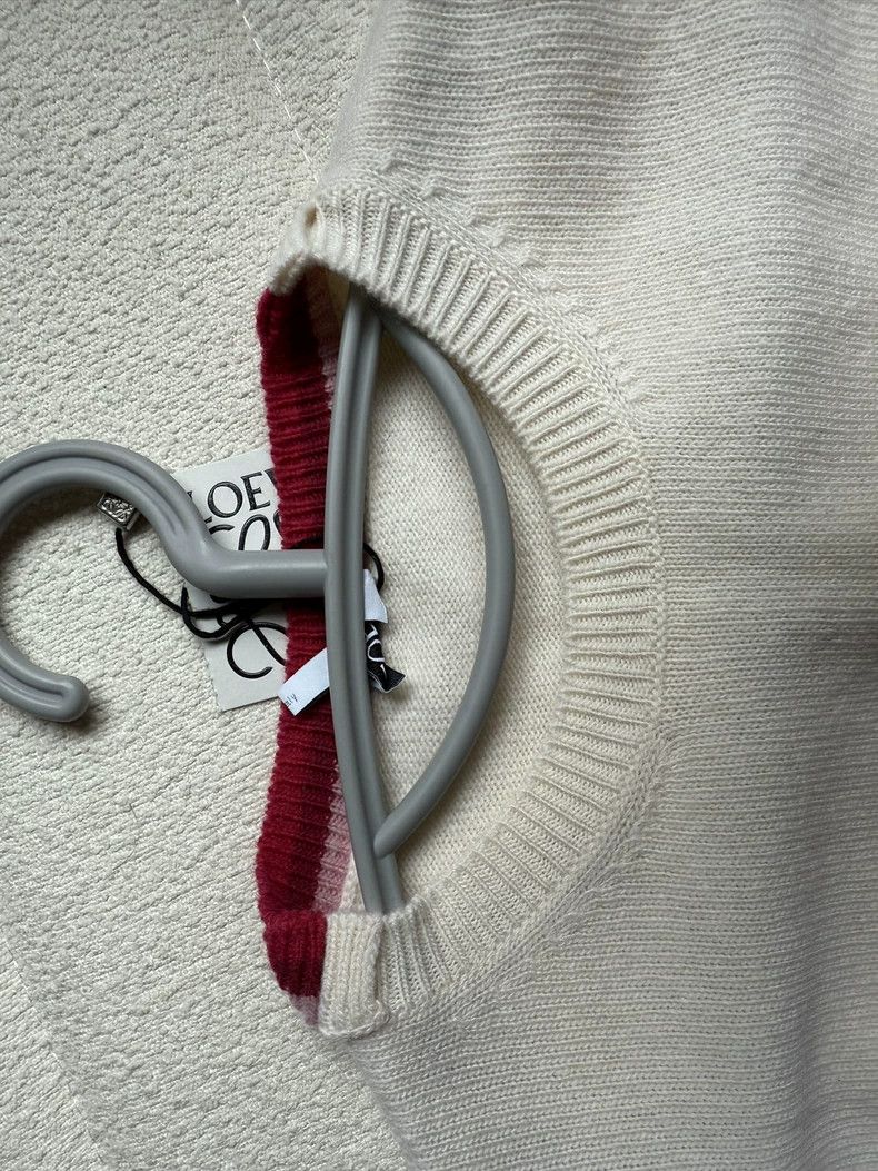 Loewe Loewe Beige knitted sweater Size M / US 6-8 / IT 42-44 - 4 Thumbnail