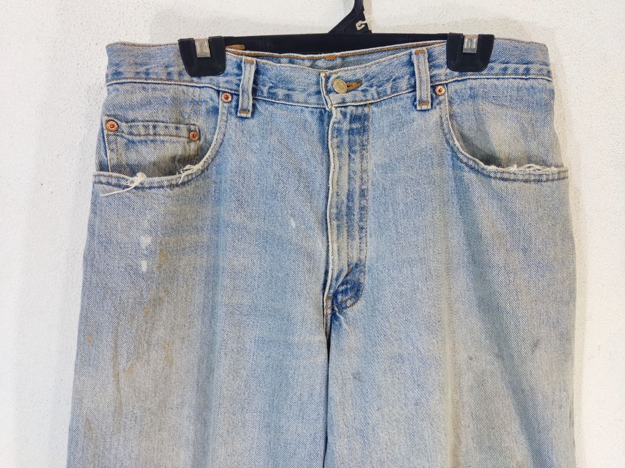 Levi's vintage levis 560 loose fit tapered leg nice design Size US 36 / EU 52 - 12 Thumbnail