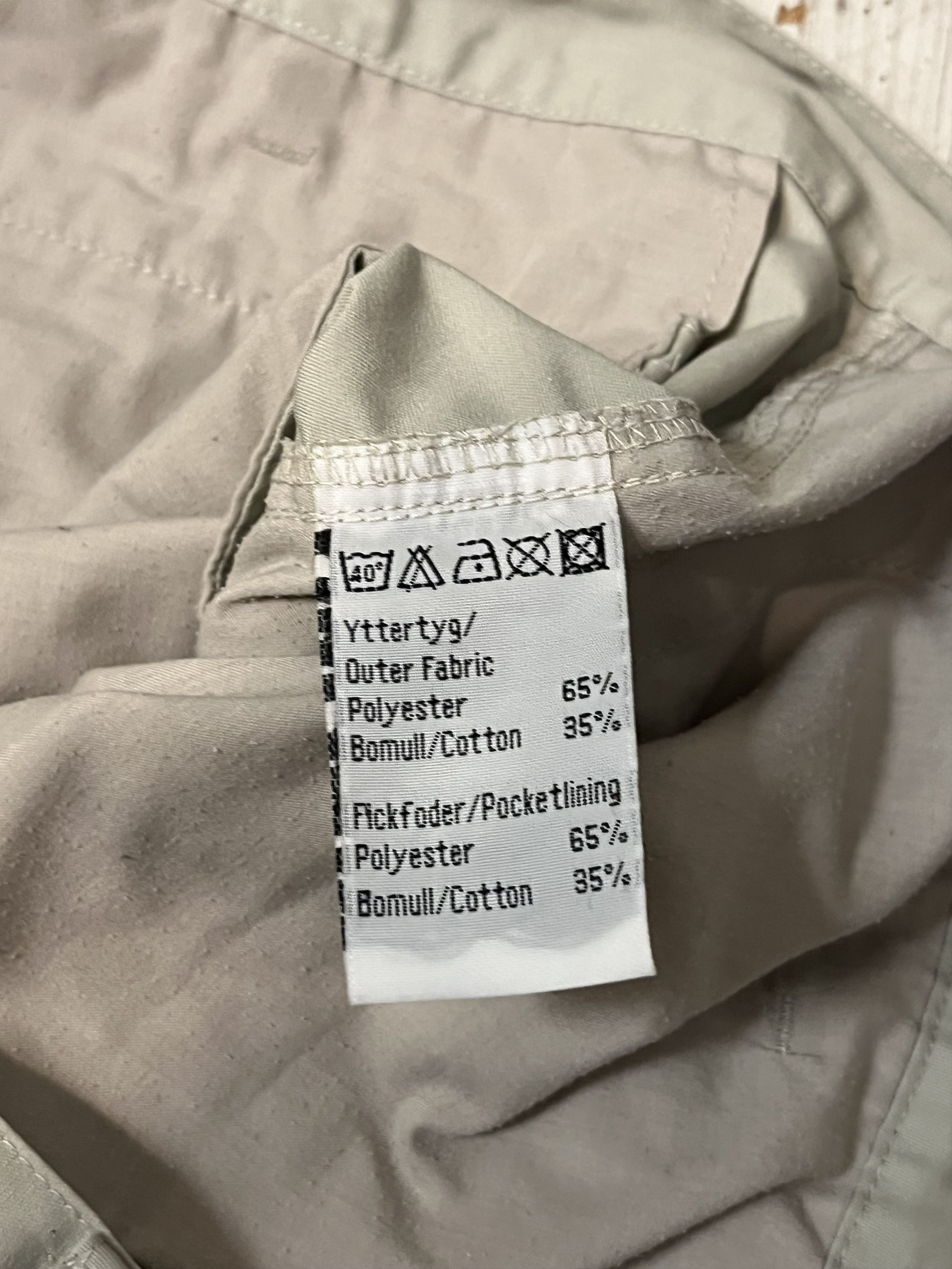 Fjallraven × Vintage 90s Fjallraven Pants G-1000 Cargo Multi Pocket Military Size US 34 / EU 50 - 6 Thumbnail