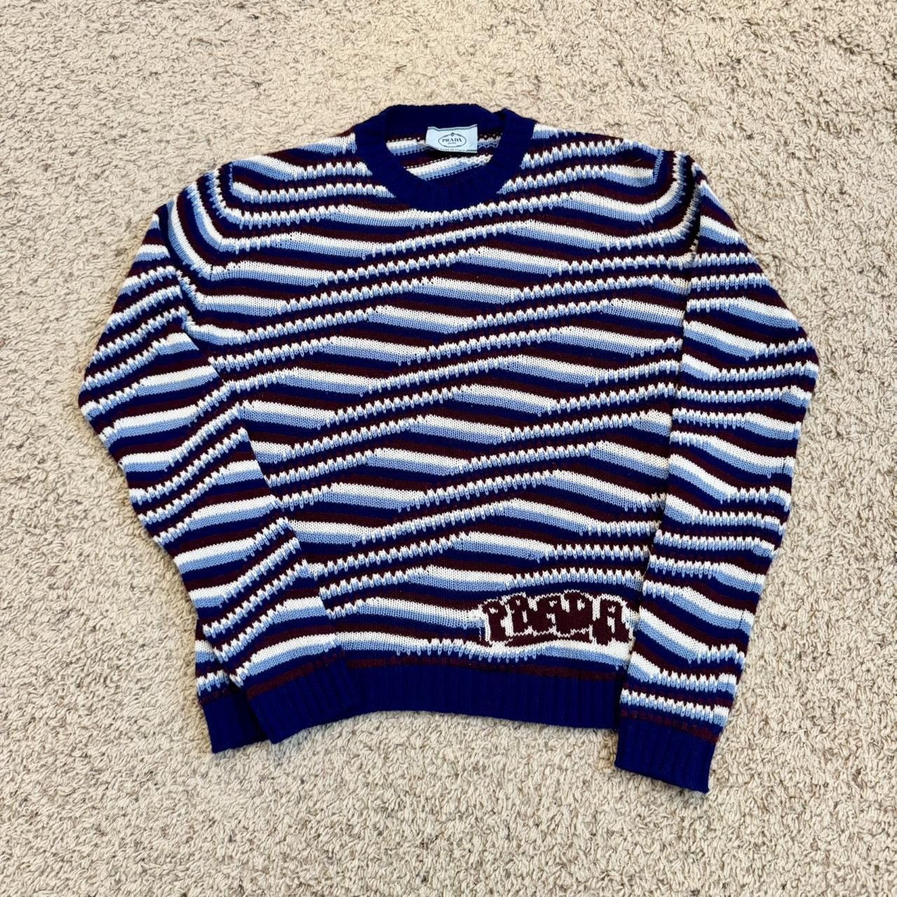 Prada Prada 2019 Striped Cashmere Sweater Size L / US 10 / IT 46 - 7 Thumbnail