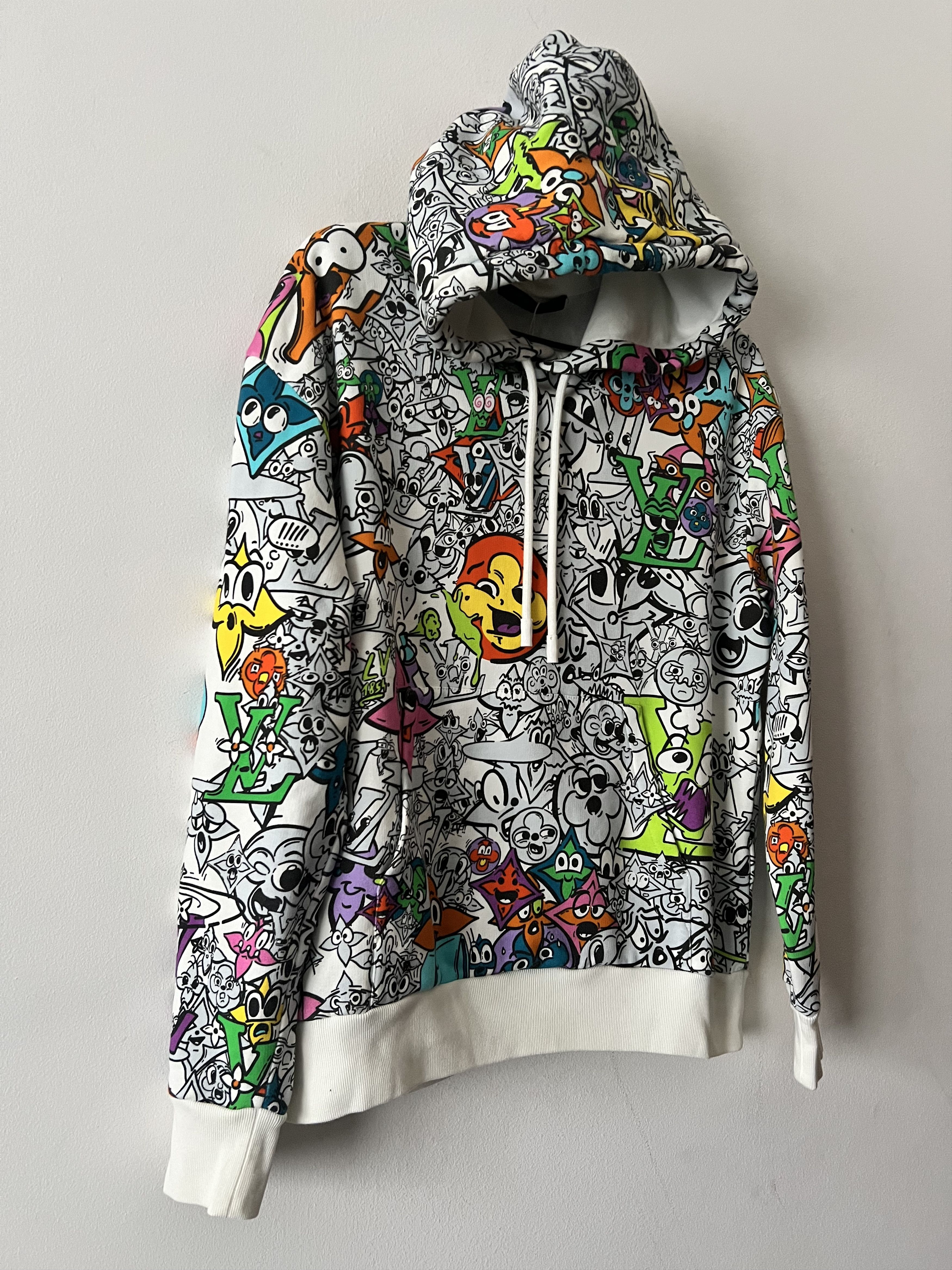 Louis Vuitton "Friends with You" COMIC HOODIE Size US M / EU 48-50 / 2 - 4 Thumbnail