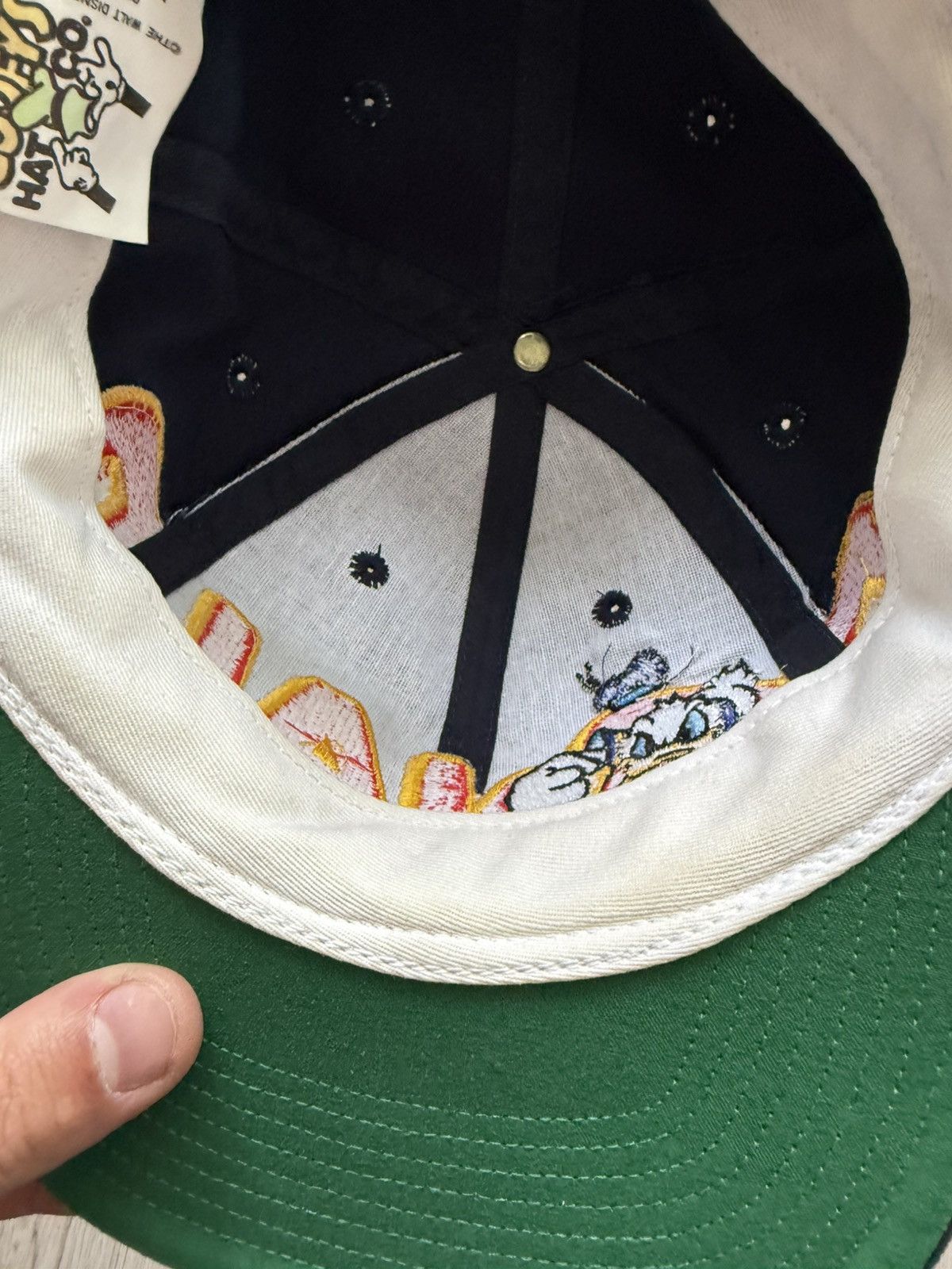 Disney Disney Baseball Cap Angry Donald Duck Goofy's Hat Co Vintage Size ONE SIZE - 2 Thumbnail