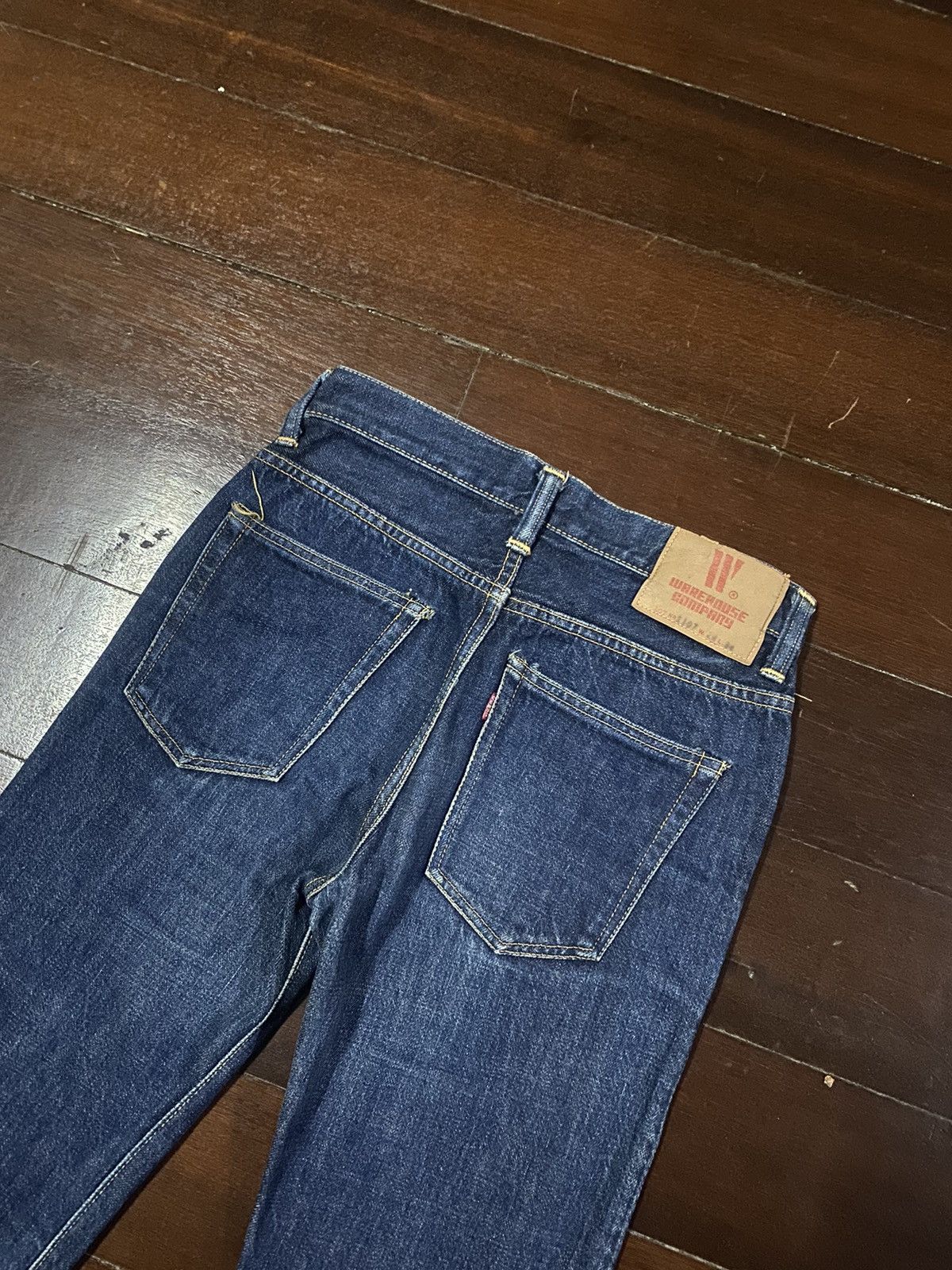Warehouse AMAZING FIRE 🔥 VTG WAREHOUSE COMPANY BOOT CUT Size US 28 / EU 44 - 19 Thumbnail
